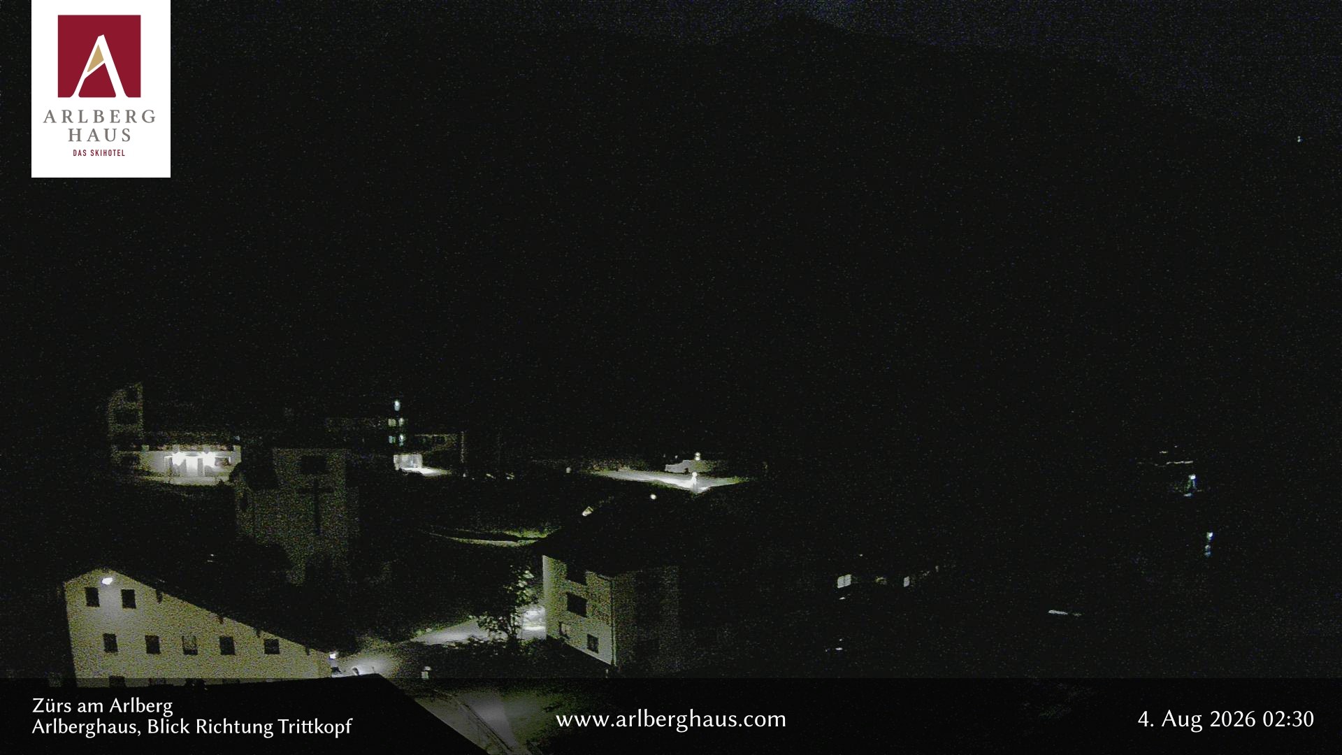 Archived image Webcam Arlberghaus at Zuers