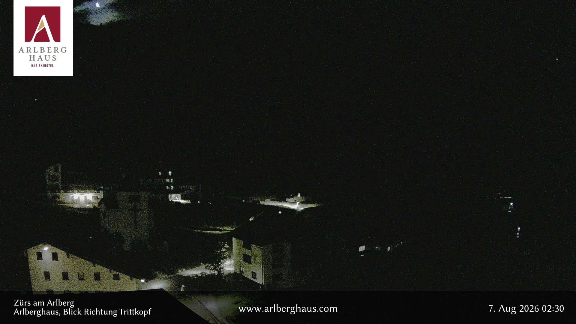 Archiv Foto Webcam Zürs: Hotel Arlberghaus