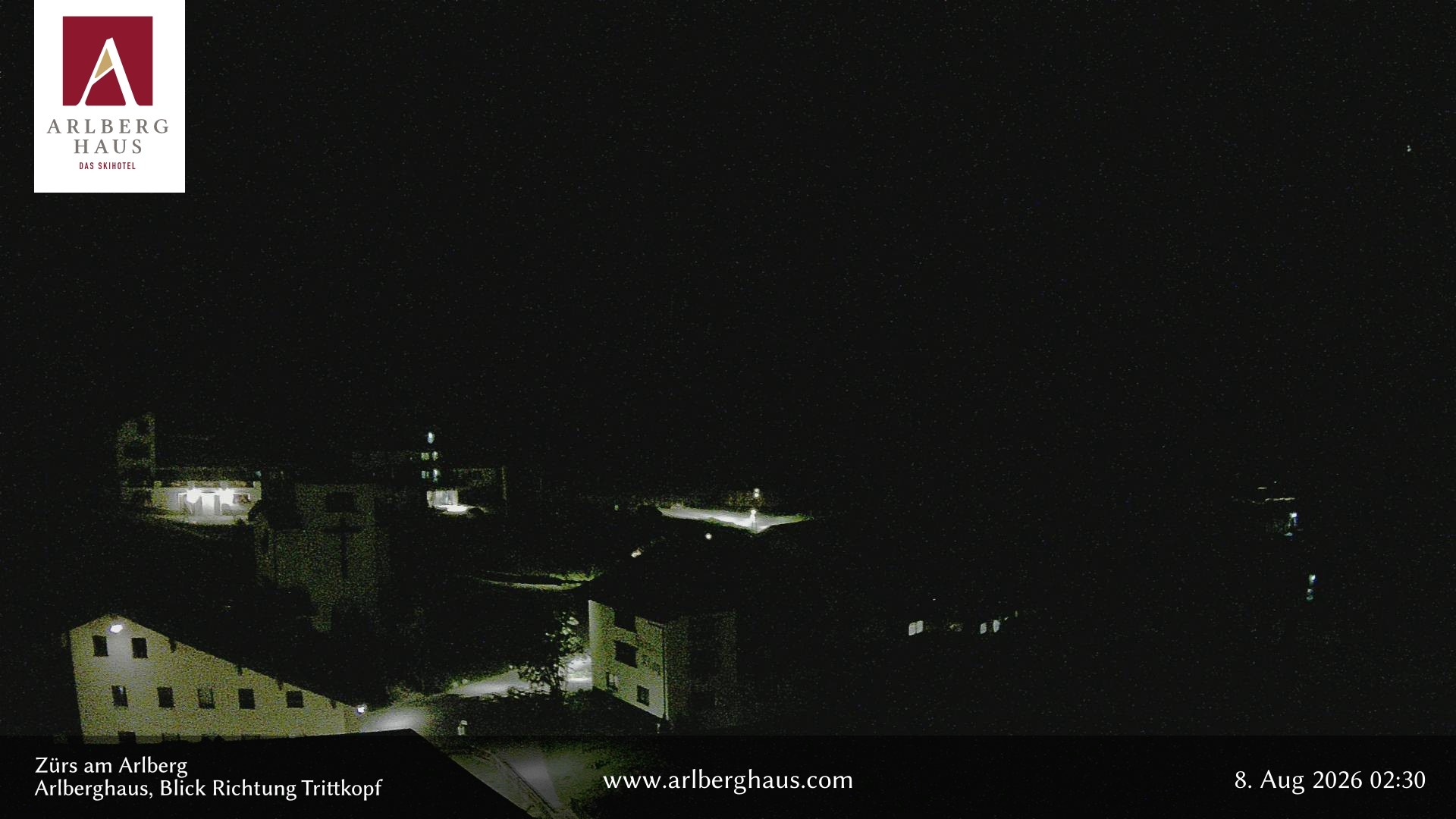 Archiv Foto Webcam Zürs: Hotel Arlberghaus