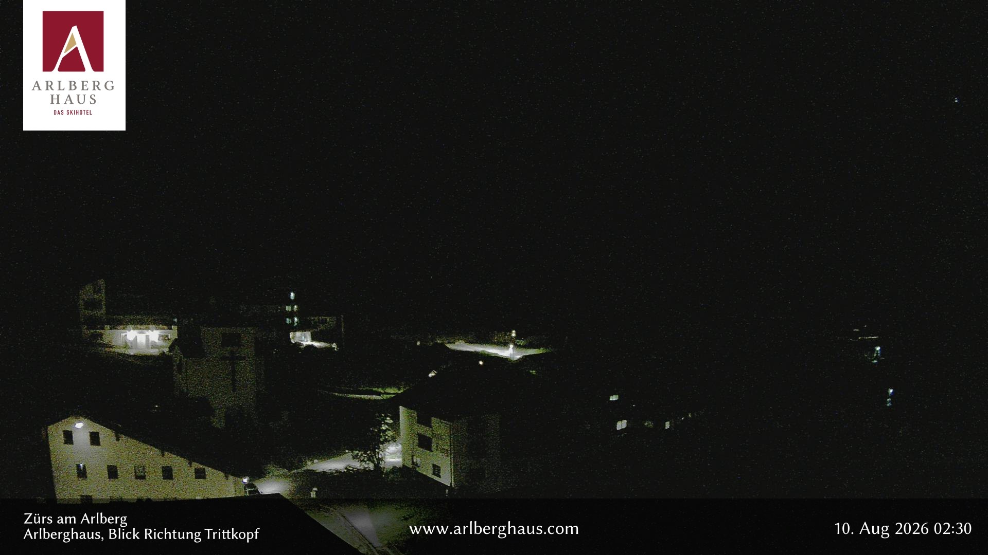 Archiv Foto Webcam Zürs: Hotel Arlberghaus