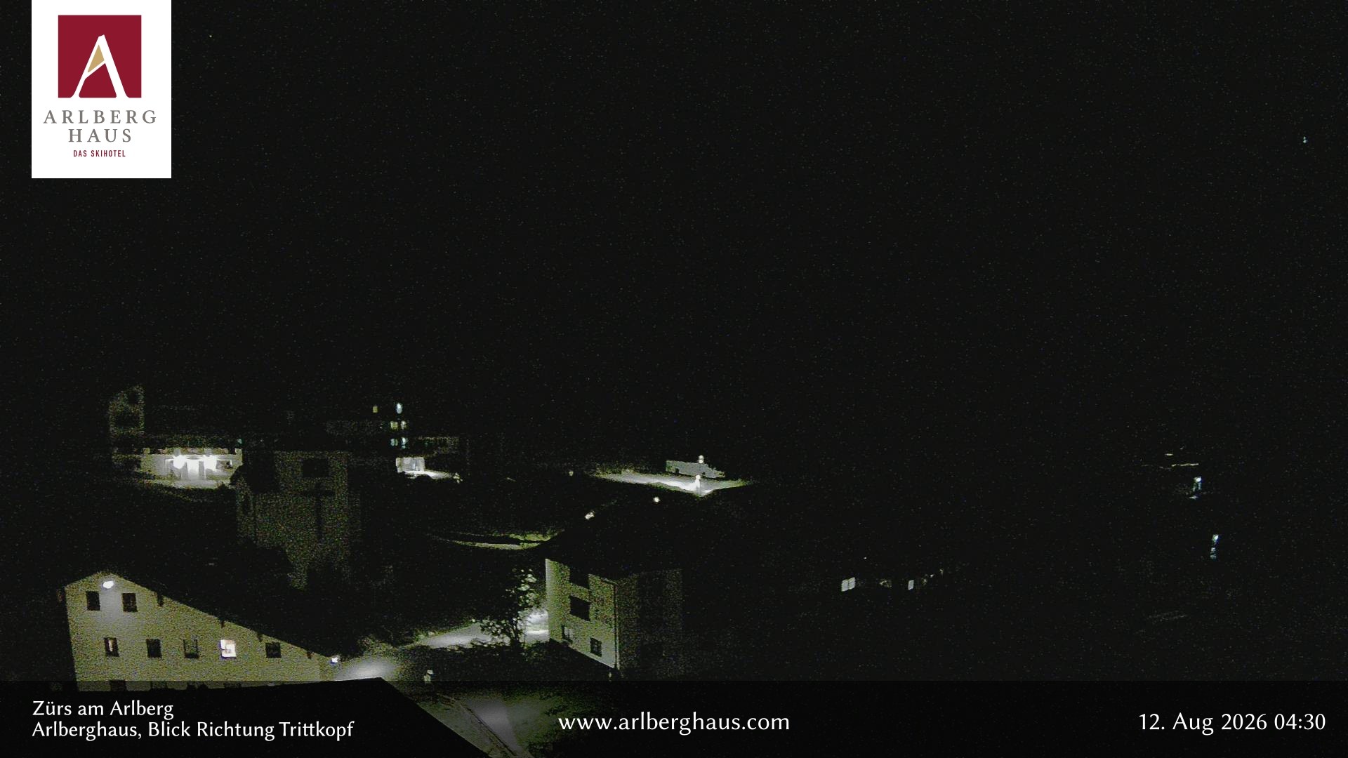 Archiv Foto Webcam Zürs: Hotel Arlberghaus