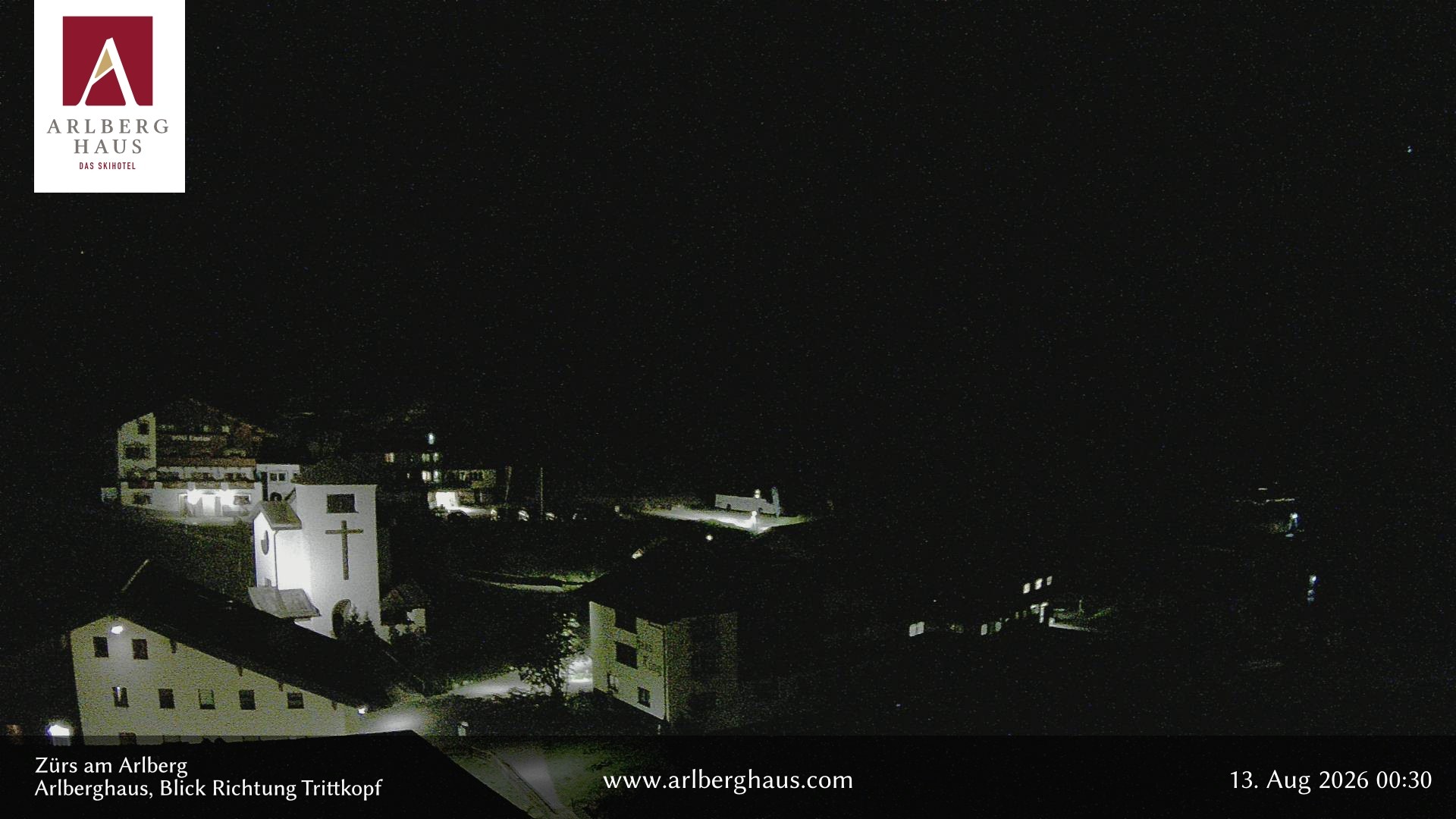 Archiv Foto Webcam Zürs: Hotel Arlberghaus