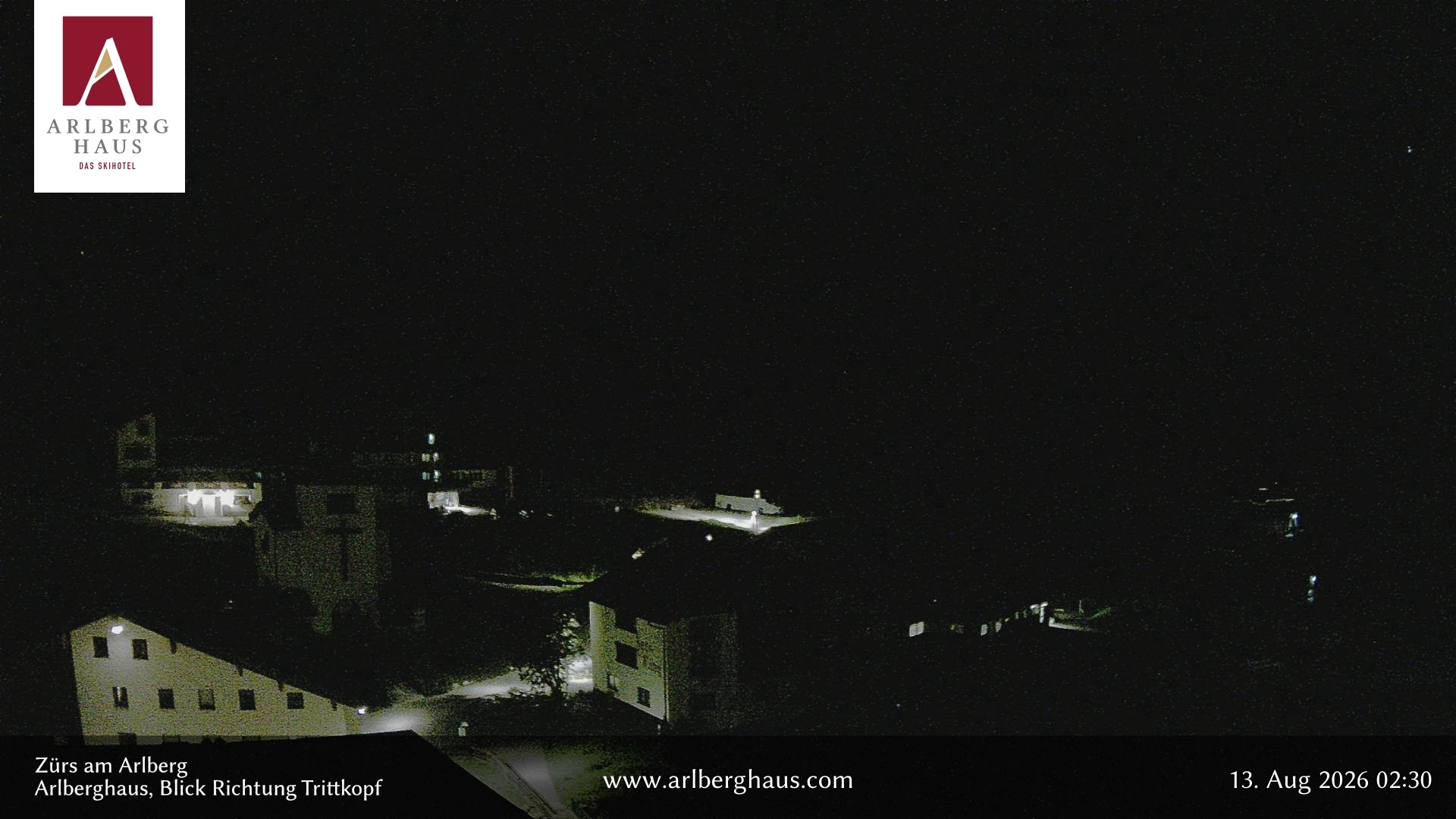 Archiv Foto Webcam Zürs: Hotel Arlberghaus