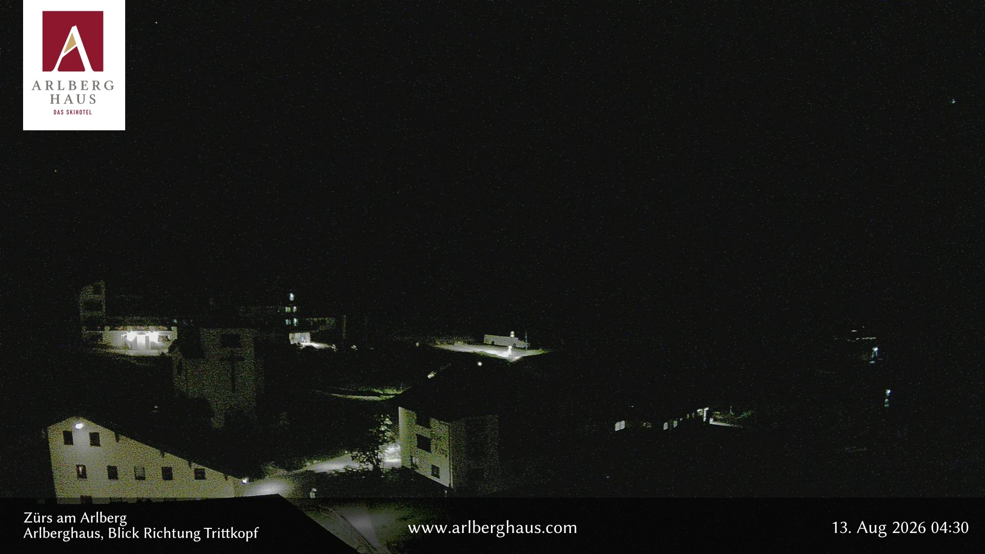 Archiv Foto Webcam Zürs: Hotel Arlberghaus