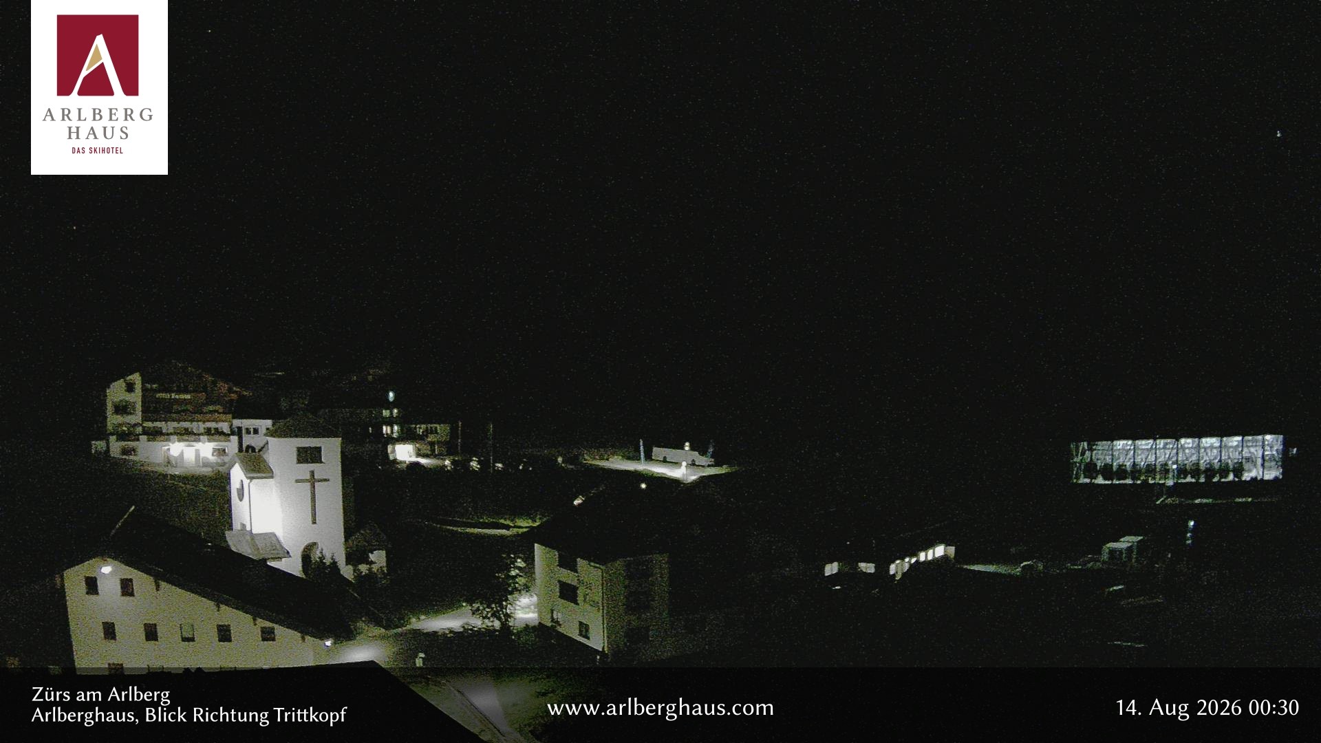 Archiv Foto Webcam Zürs: Hotel Arlberghaus