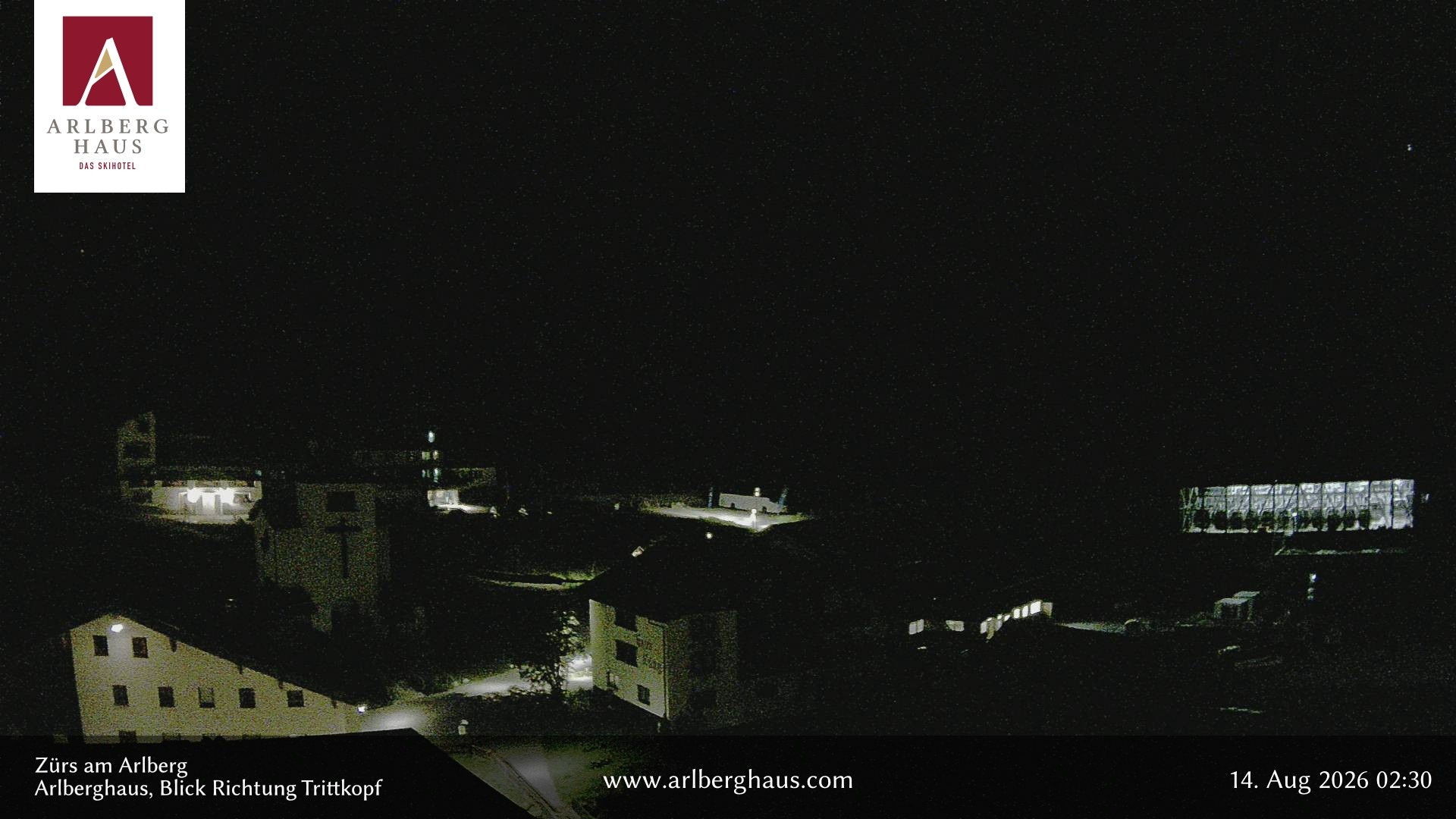 Archiv Foto Webcam Zürs: Hotel Arlberghaus