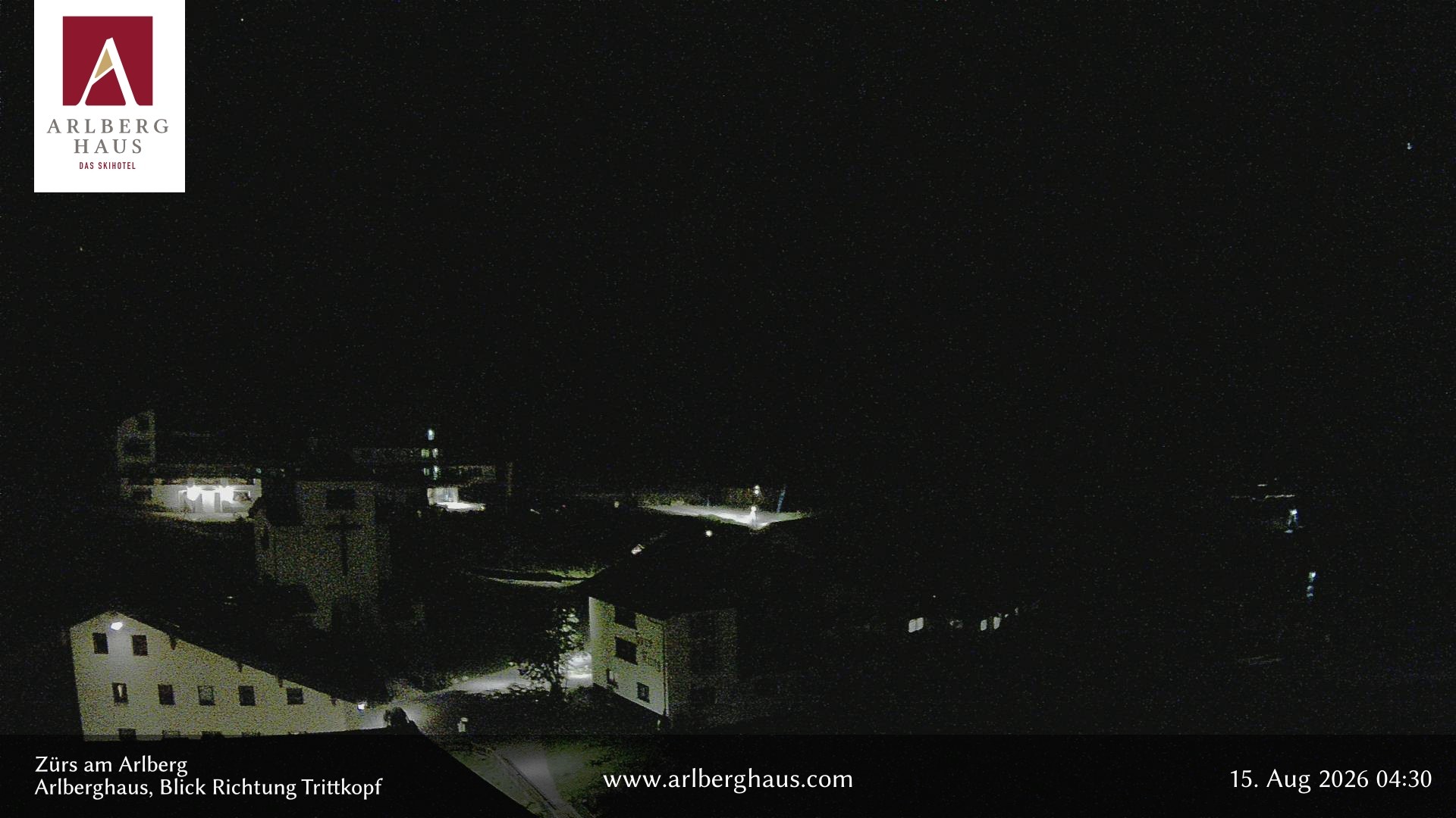 Archiv Foto Webcam Zürs: Hotel Arlberghaus