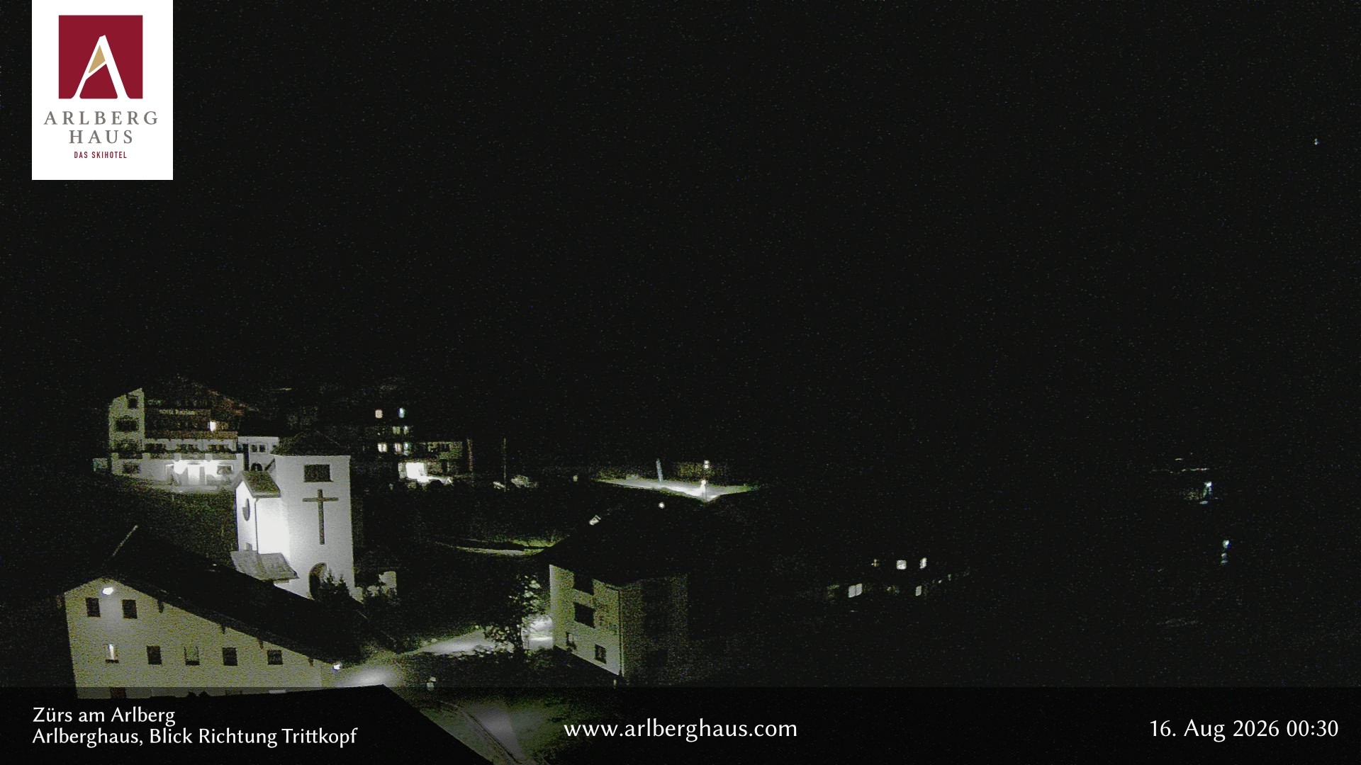 Archived image Webcam Arlberghaus at Zuers