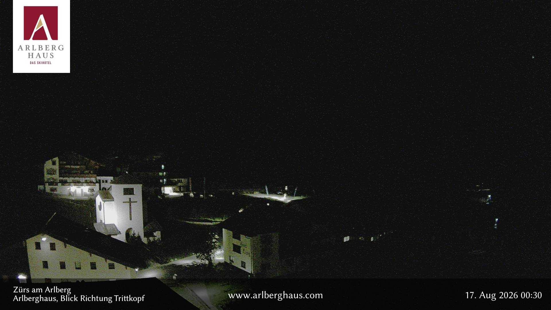 Archiv Foto Webcam Zürs: Hotel Arlberghaus