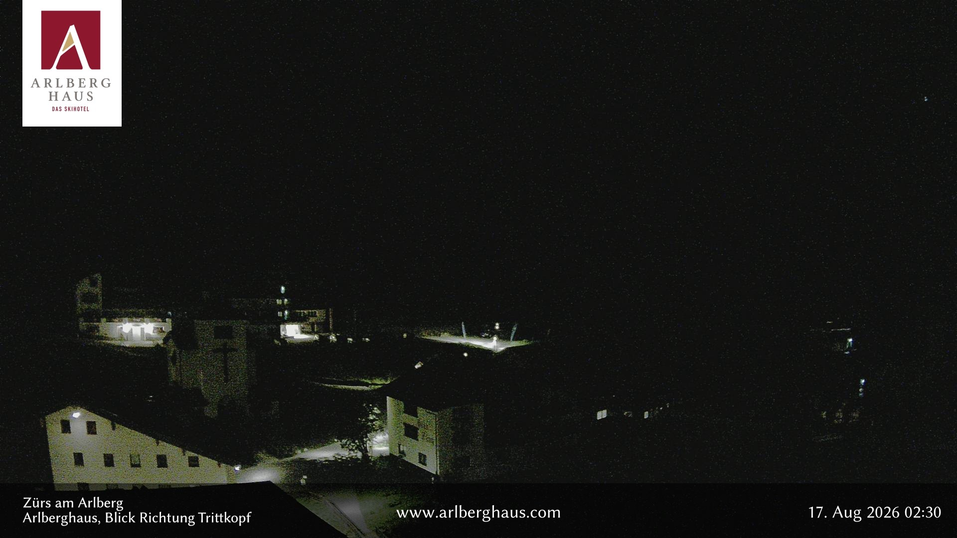 Archiv Foto Webcam Zürs: Hotel Arlberghaus