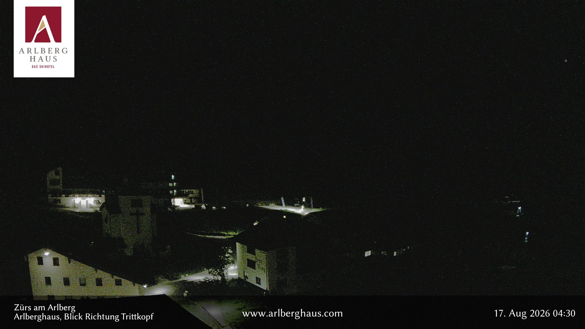 Archiv Foto Webcam Zürs: Hotel Arlberghaus