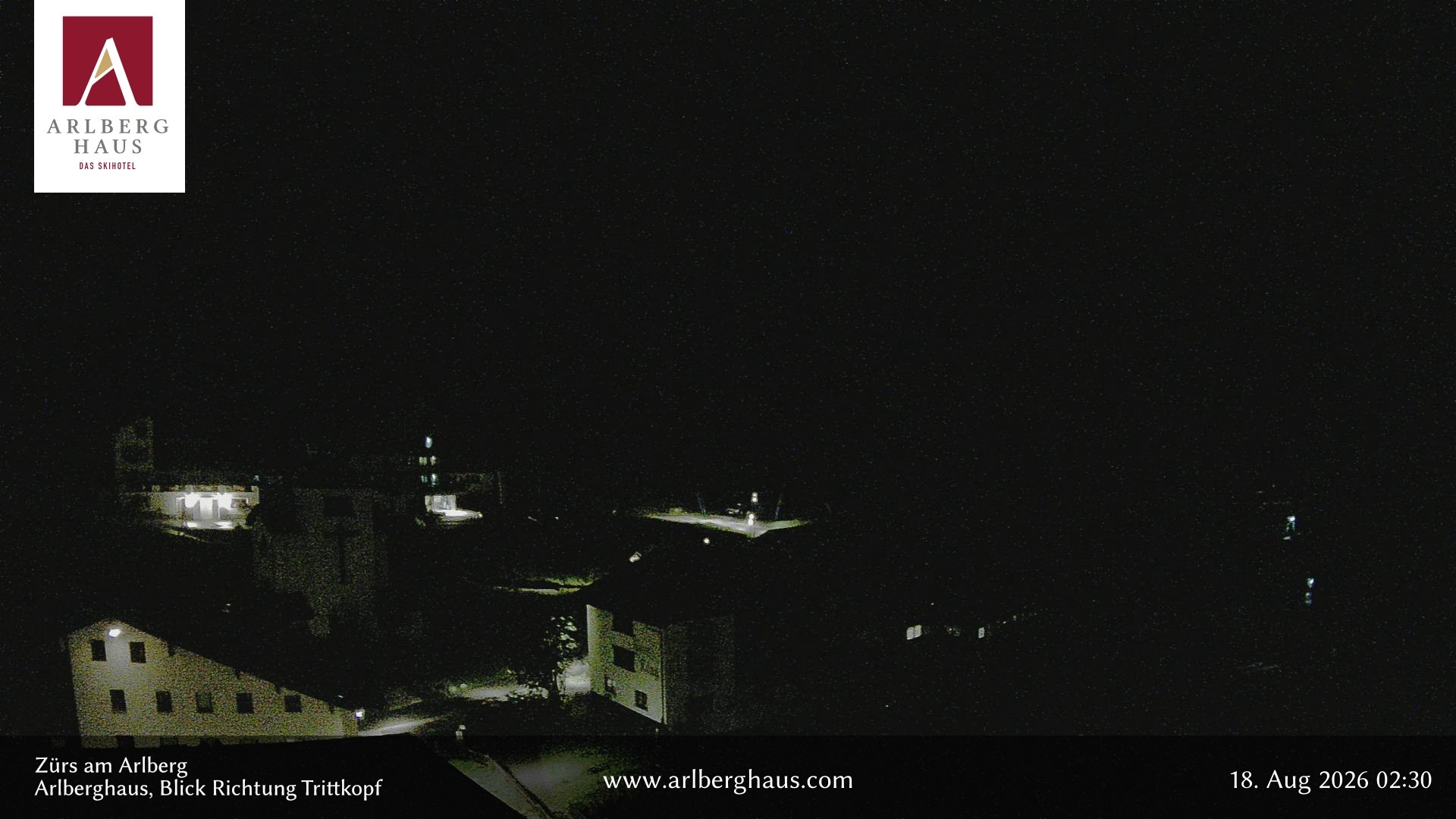 Archiv Foto Webcam Zürs: Hotel Arlberghaus