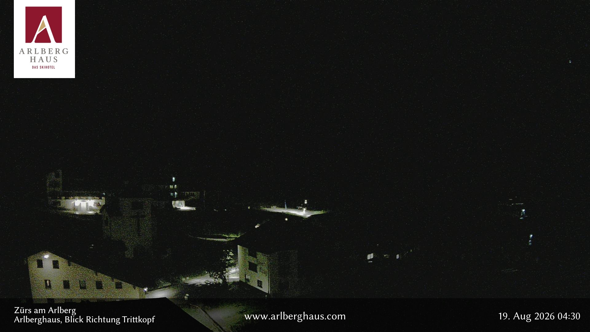 Archiv Foto Webcam Zürs: Hotel Arlberghaus