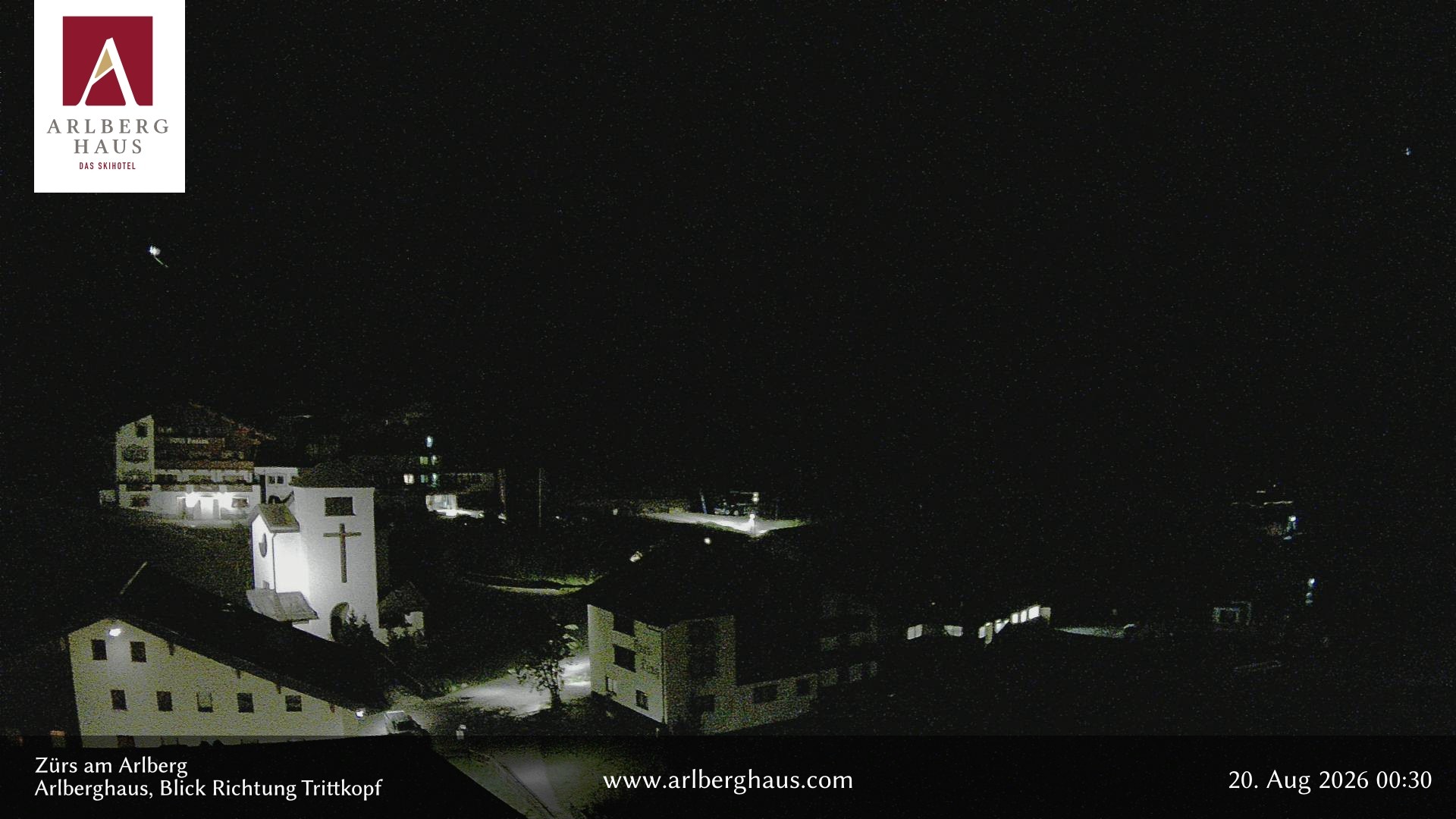 Archiv Foto Webcam Zürs: Hotel Arlberghaus