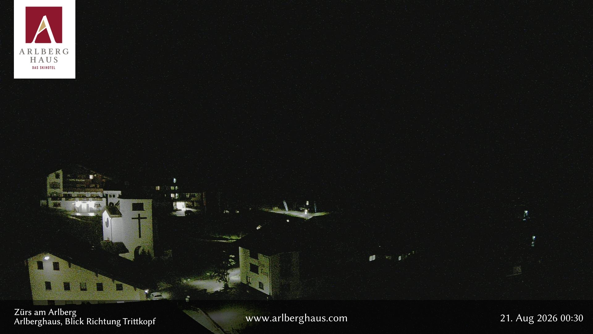 Archiv Foto Webcam Zürs: Hotel Arlberghaus