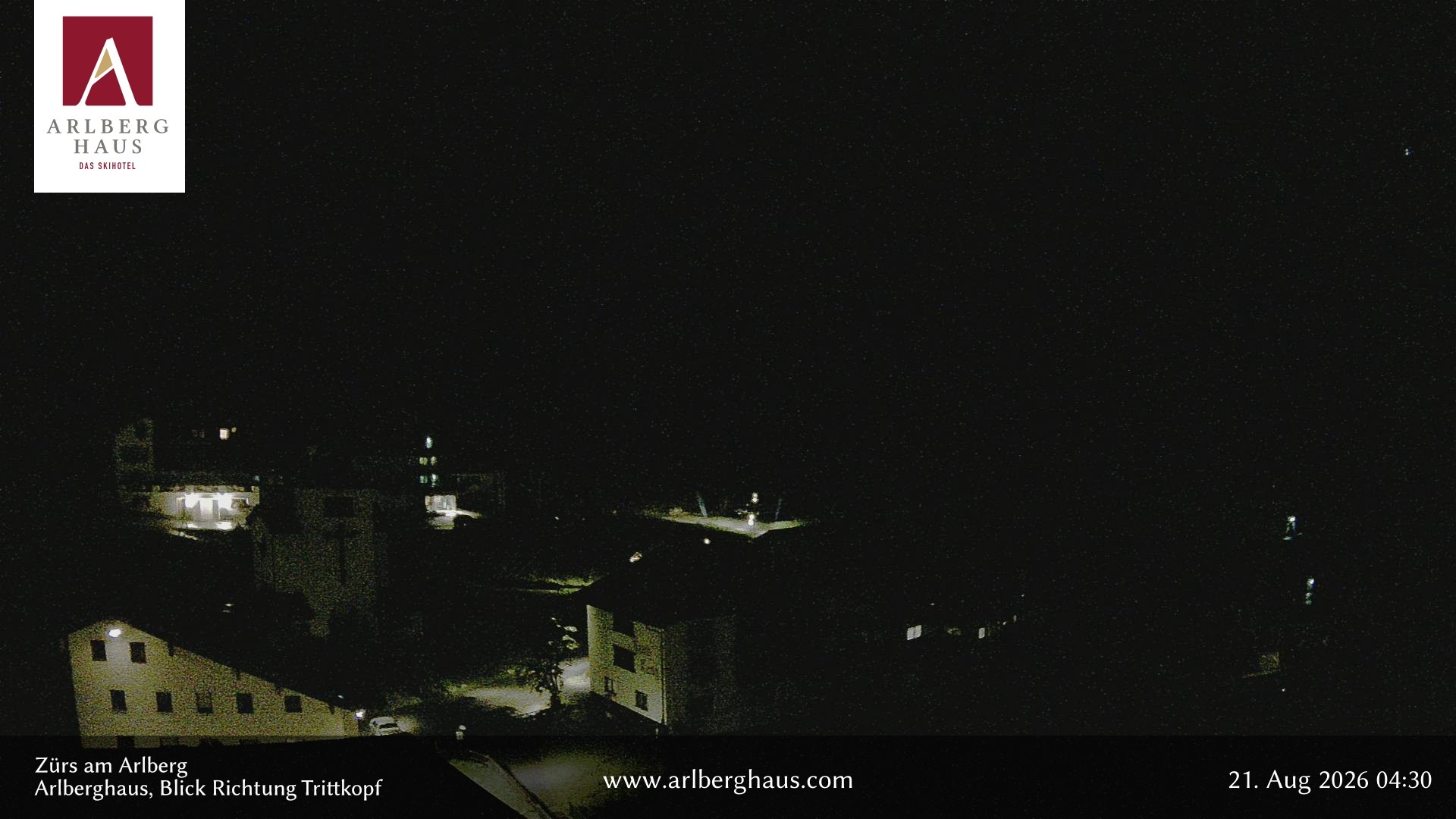 Archiv Foto Webcam Zürs: Hotel Arlberghaus