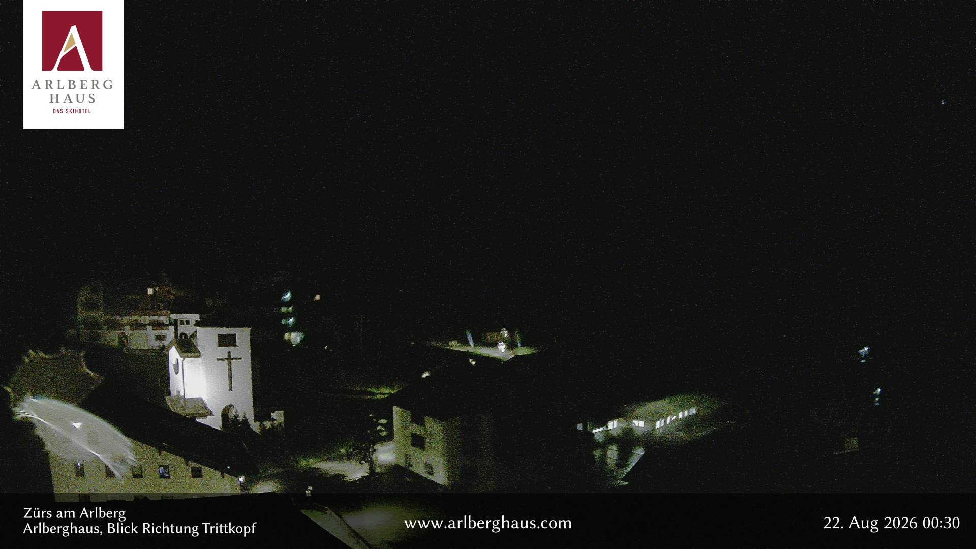 Archiv Foto Webcam Zürs: Hotel Arlberghaus