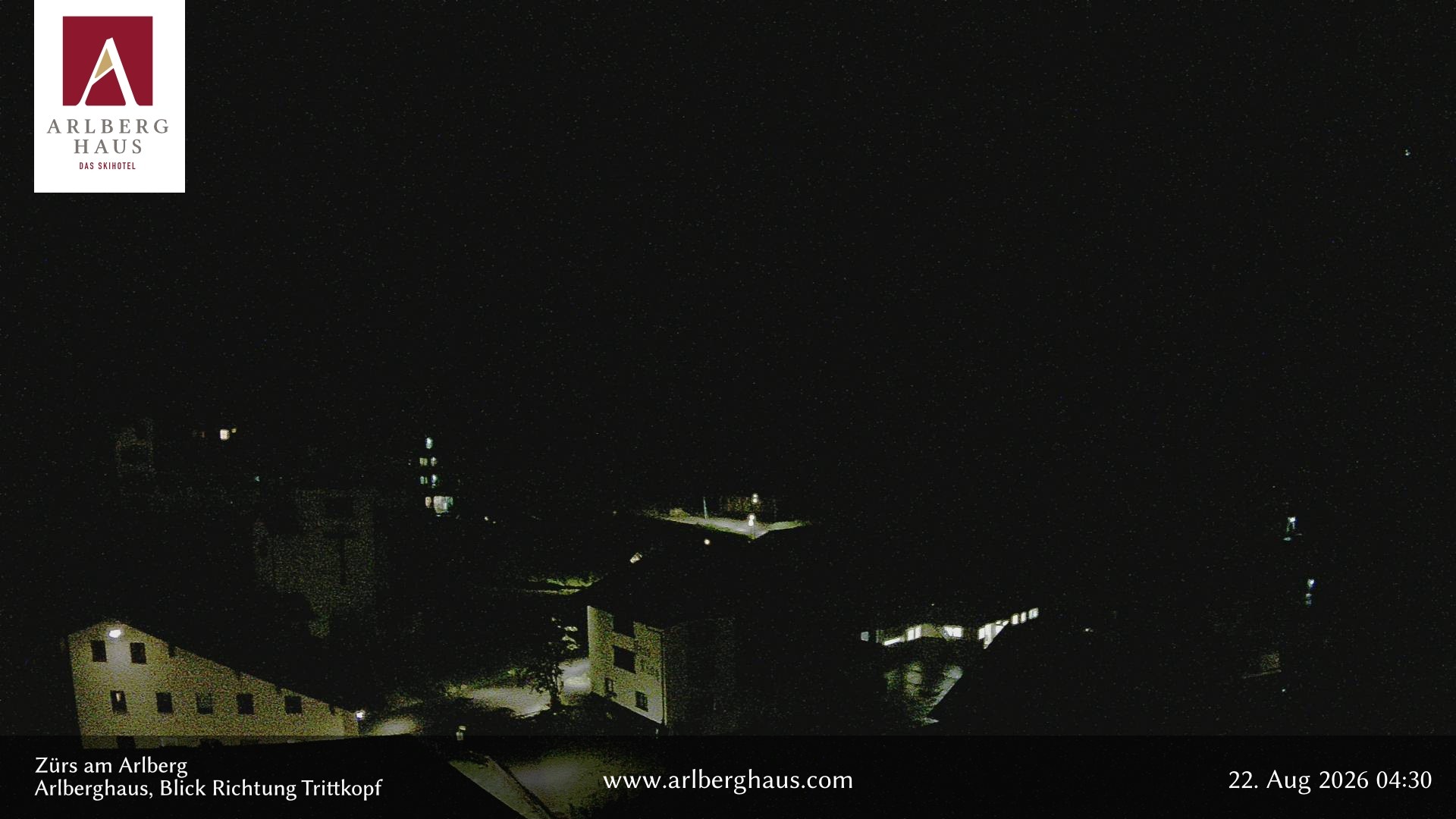 Archiv Foto Webcam Zürs: Hotel Arlberghaus