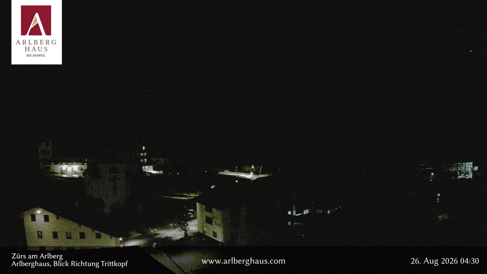 Archiv Foto Webcam Zürs: Hotel Arlberghaus