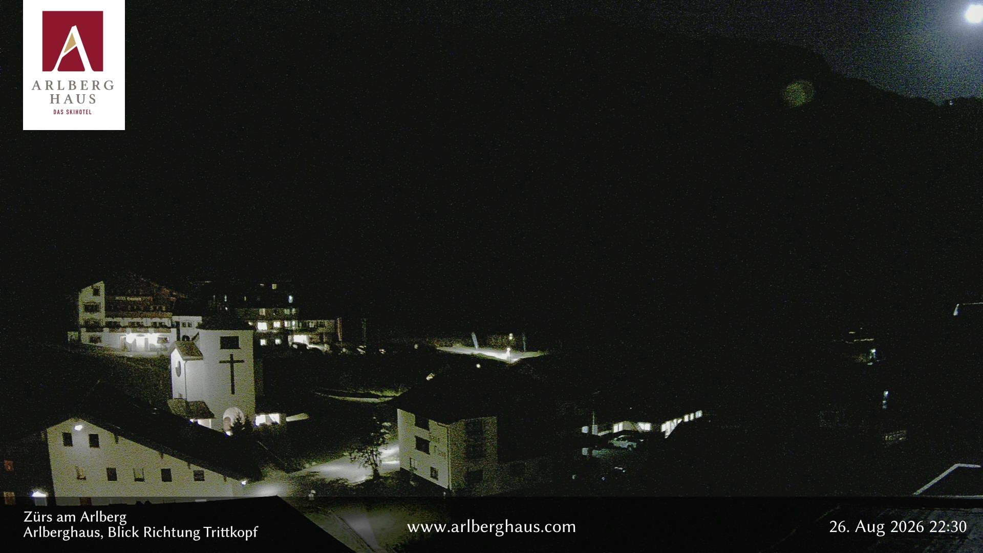 Archiv Foto Webcam Zürs: Hotel Arlberghaus