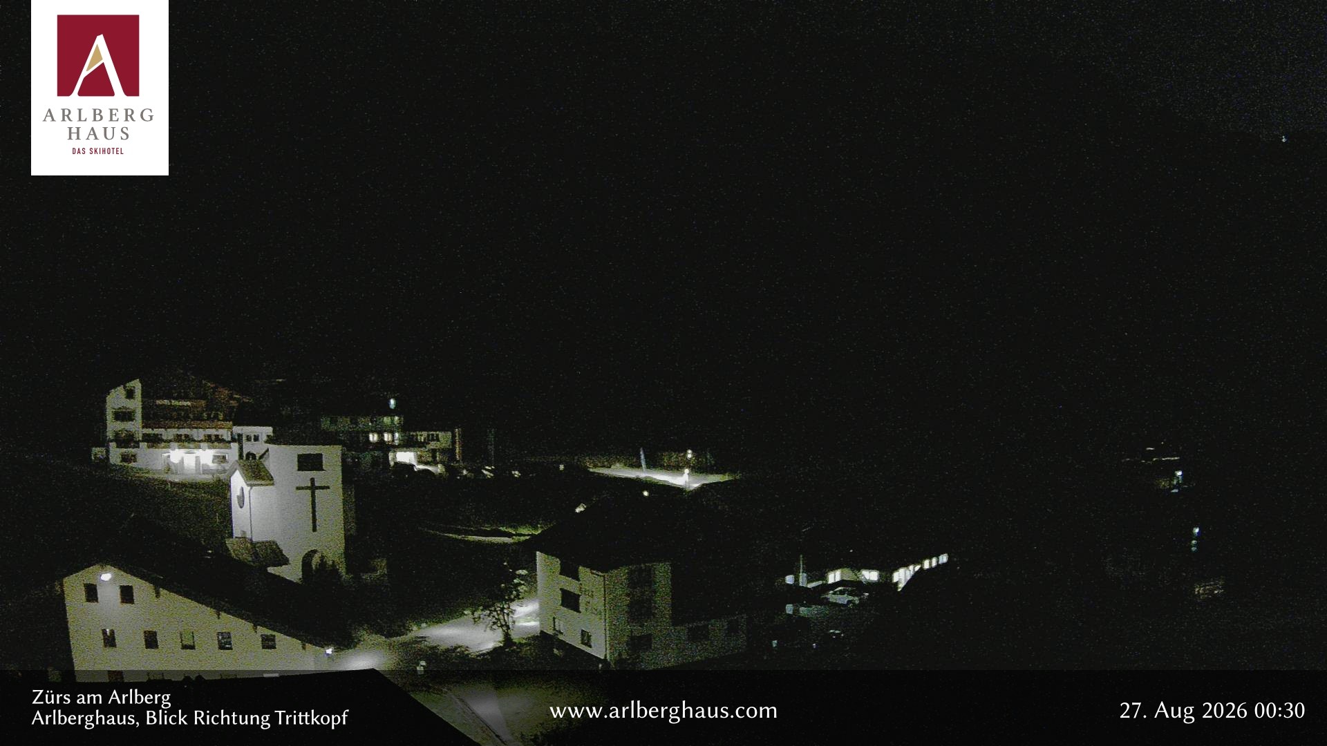 Archiv Foto Webcam Zürs: Hotel Arlberghaus