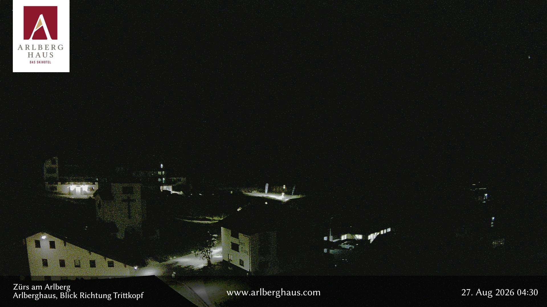 Archiv Foto Webcam Zürs: Hotel Arlberghaus