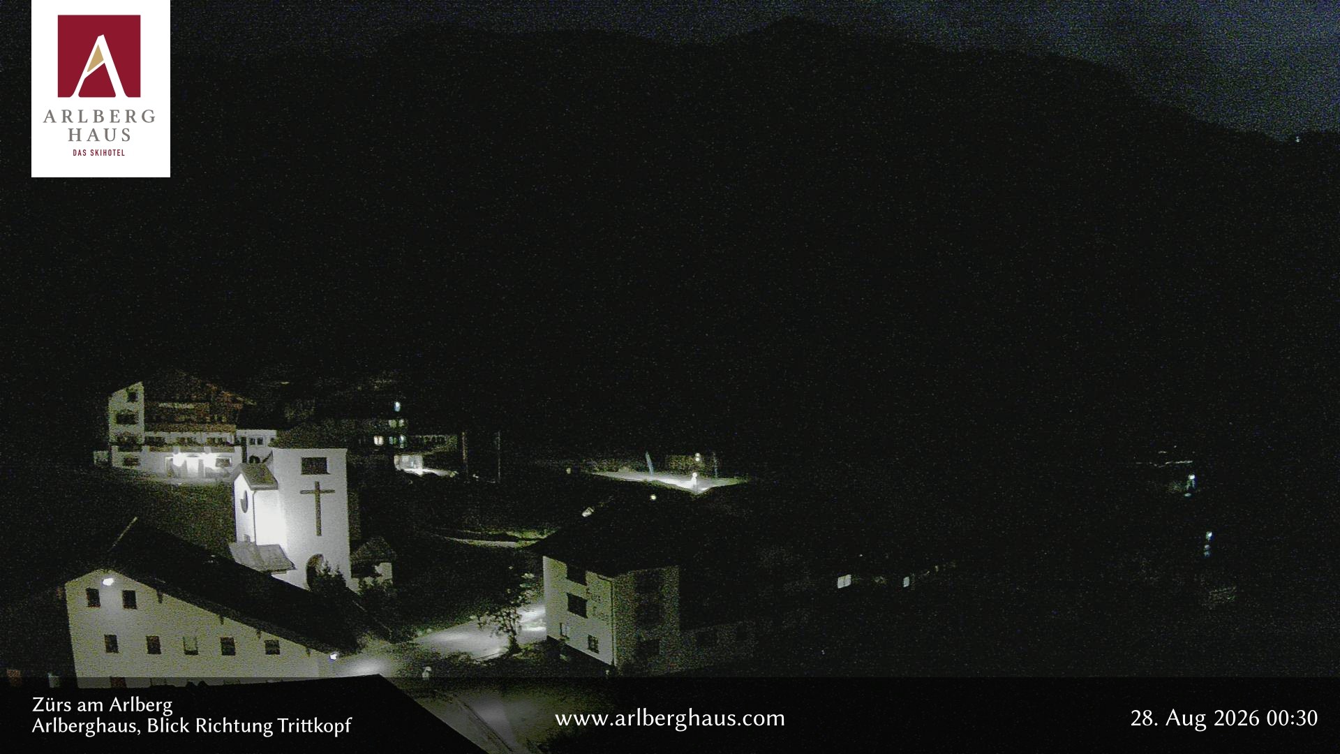 Archived image Webcam Arlberghaus at Zuers