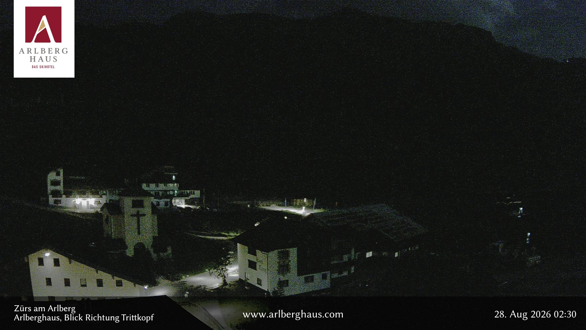 Archived image Webcam Arlberghaus at Zuers