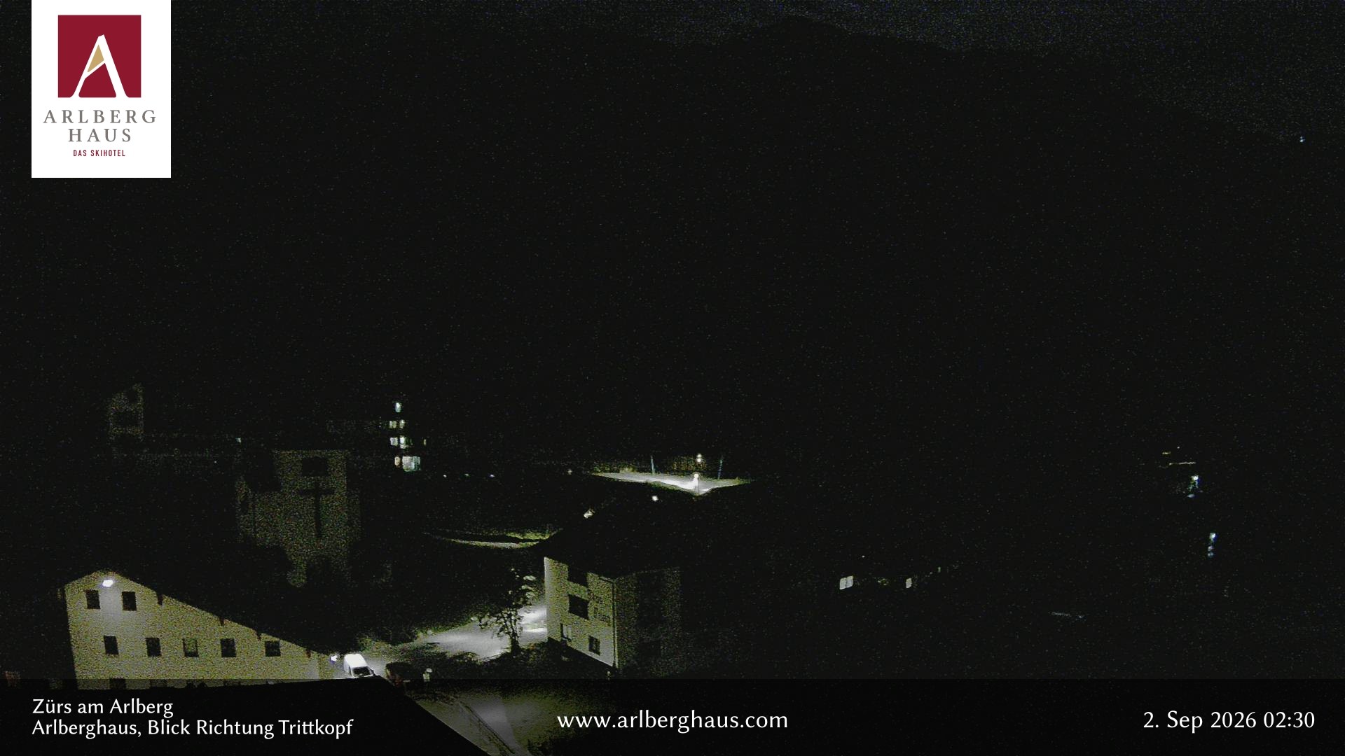 Archiv Foto Webcam Zürs: Hotel Arlberghaus
