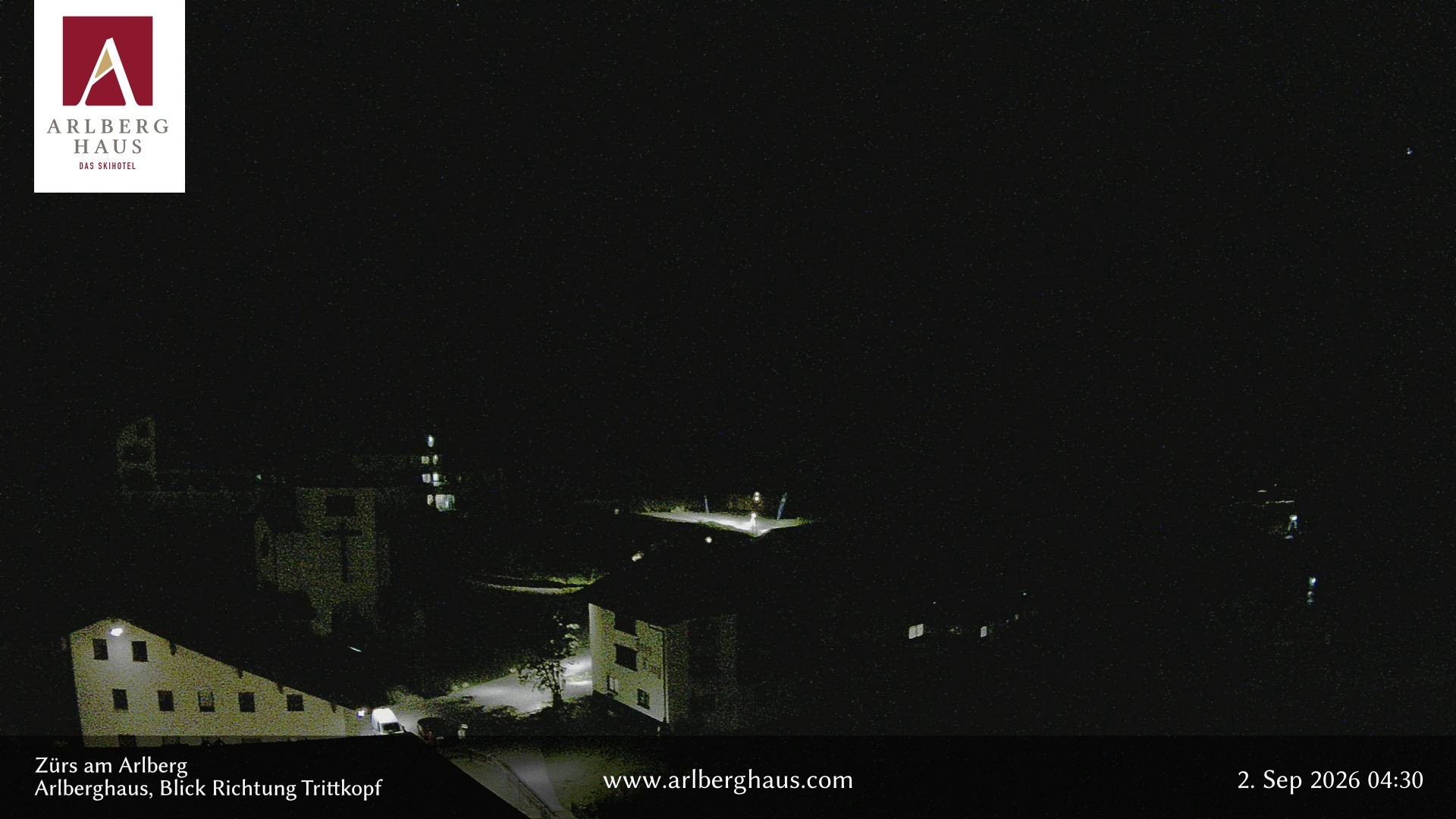 Archiv Foto Webcam Zürs: Hotel Arlberghaus