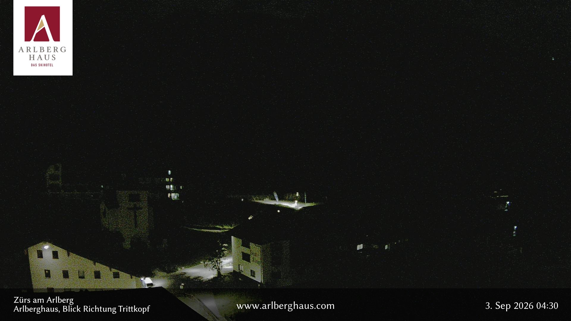 Archiv Foto Webcam Zürs: Hotel Arlberghaus