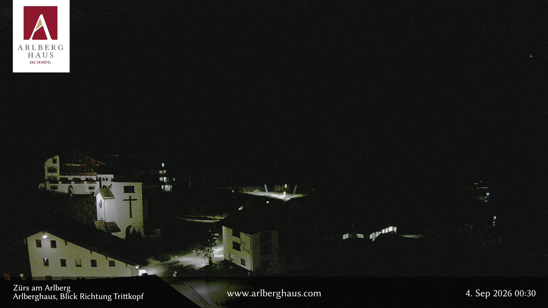 Archived image Webcam Arlberghaus at Zuers