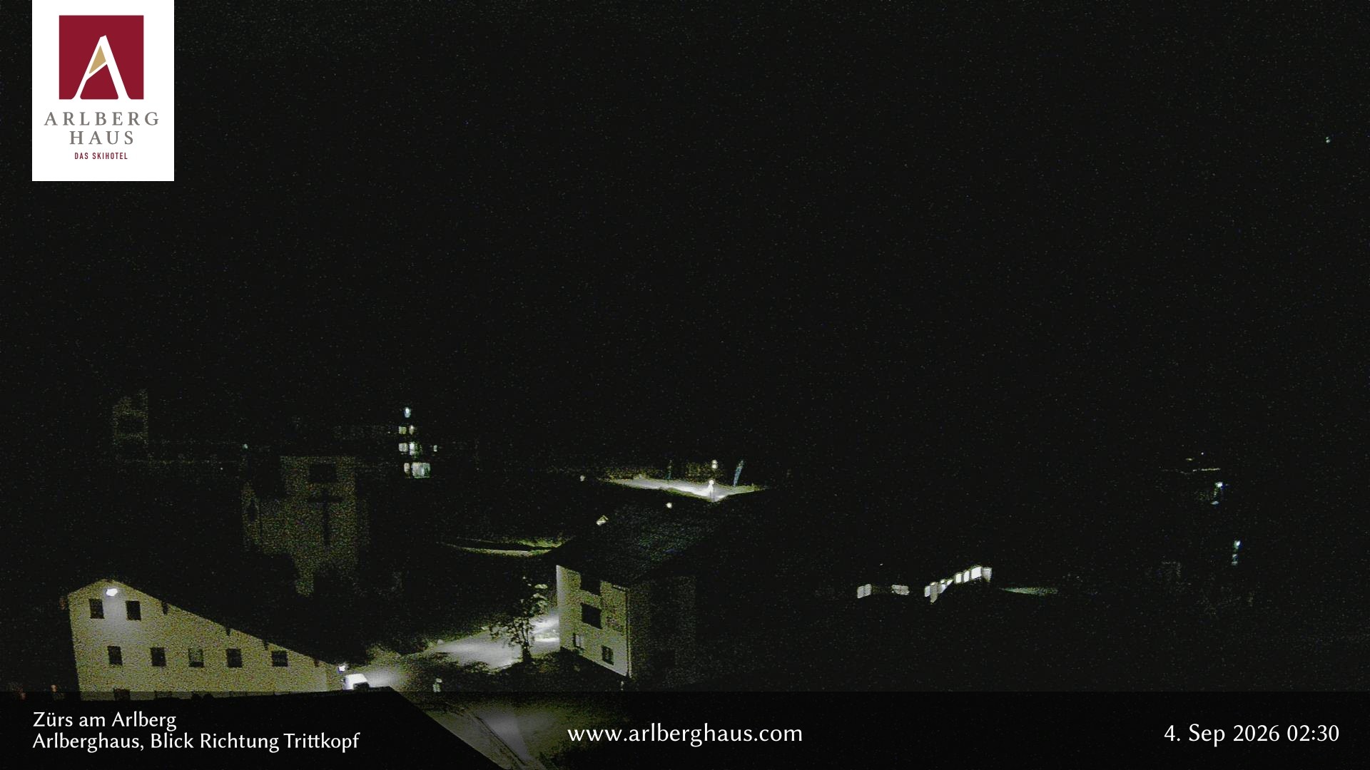 Archived image Webcam Arlberghaus at Zuers