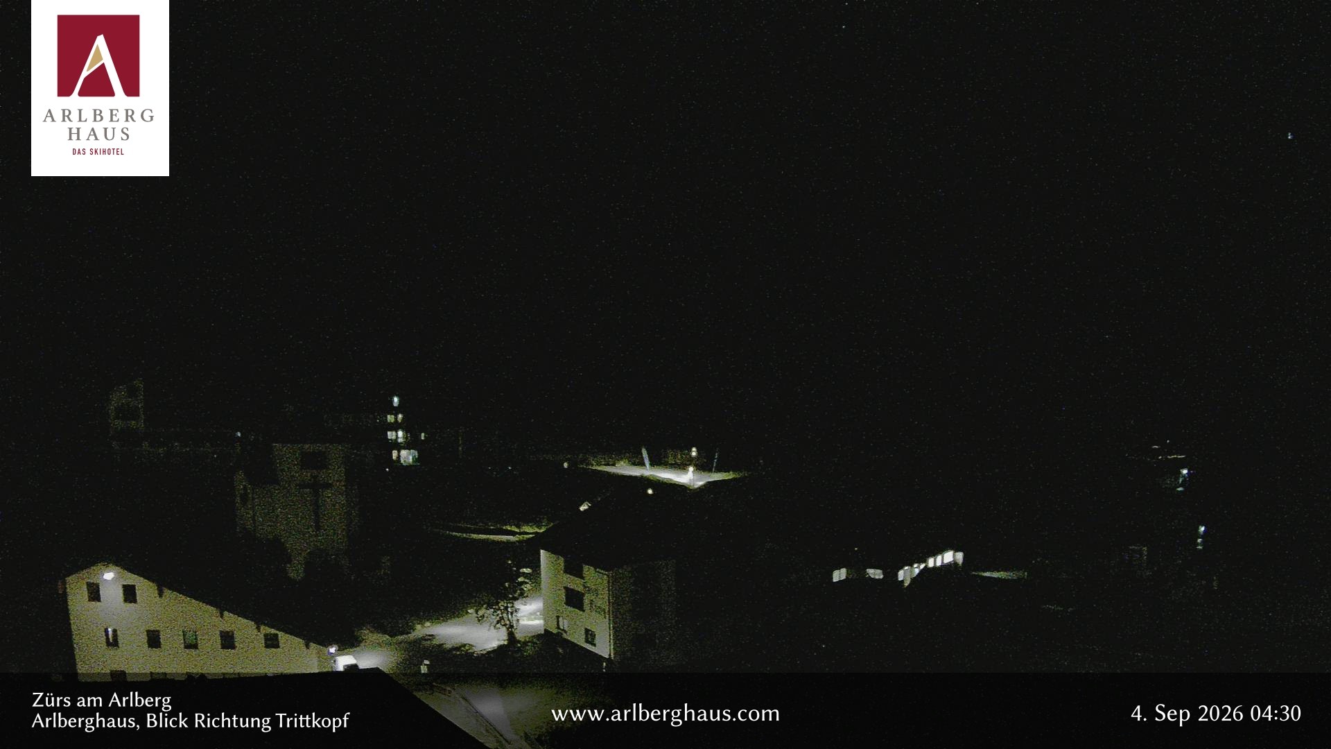 Archived image Webcam Arlberghaus at Zuers