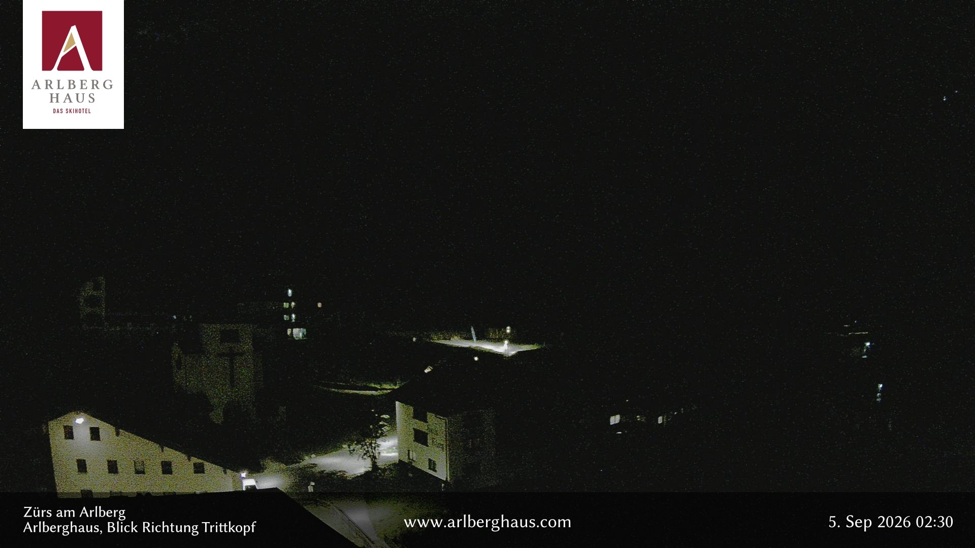 Archiv Foto Webcam Zürs: Hotel Arlberghaus