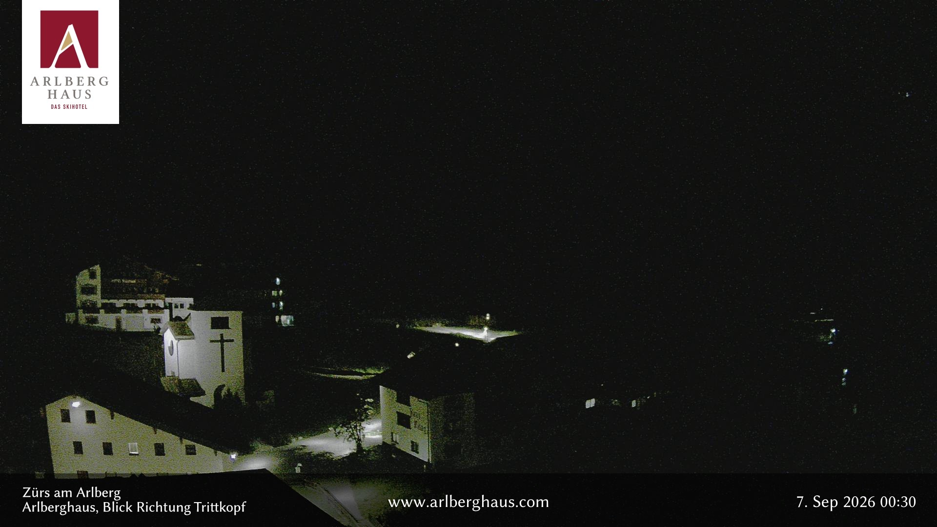 Archiv Foto Webcam Zürs: Hotel Arlberghaus