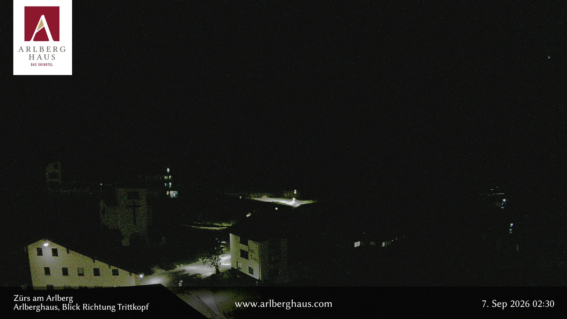 Archiv Foto Webcam Zürs: Hotel Arlberghaus
