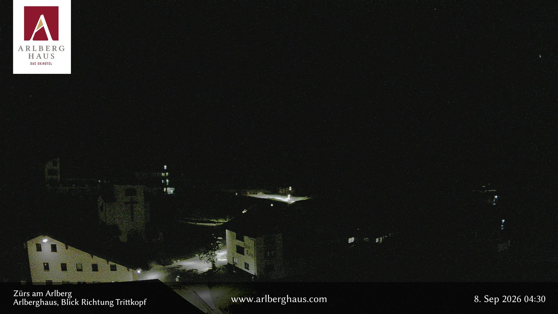 Archiv Foto Webcam Zürs: Hotel Arlberghaus