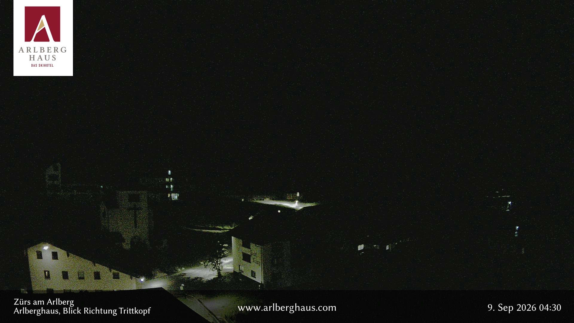 Archiv Foto Webcam Zürs: Hotel Arlberghaus