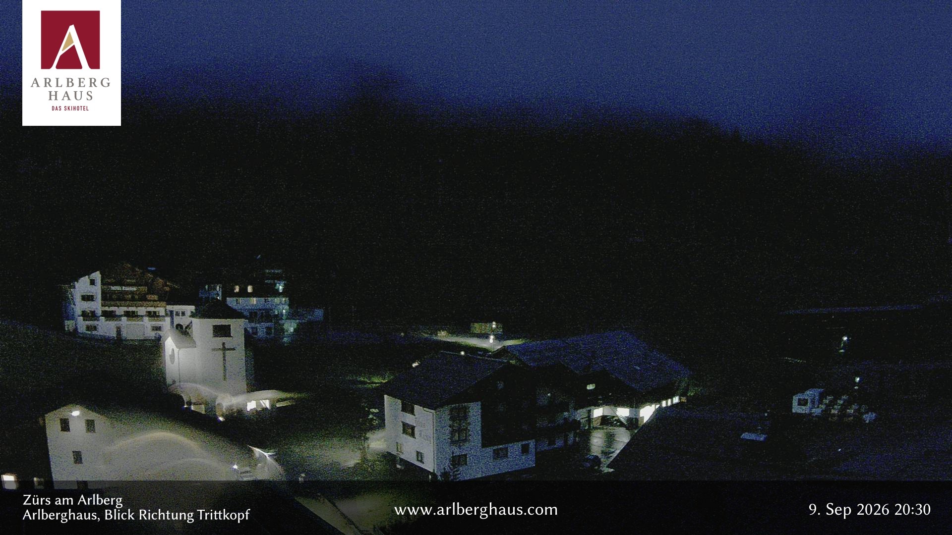 Archiv Foto Webcam Zürs: Hotel Arlberghaus
