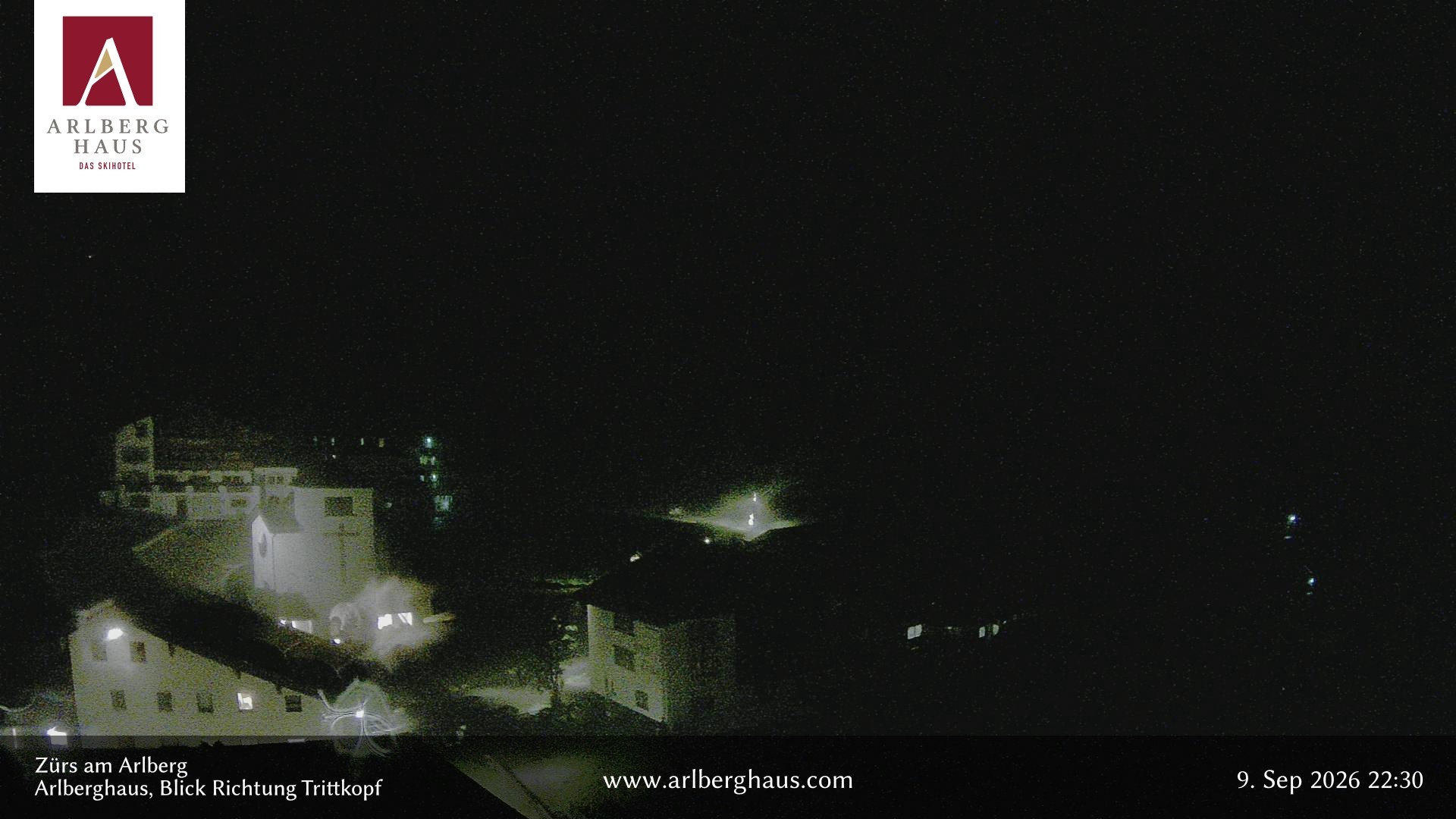 Archiv Foto Webcam Zürs: Hotel Arlberghaus