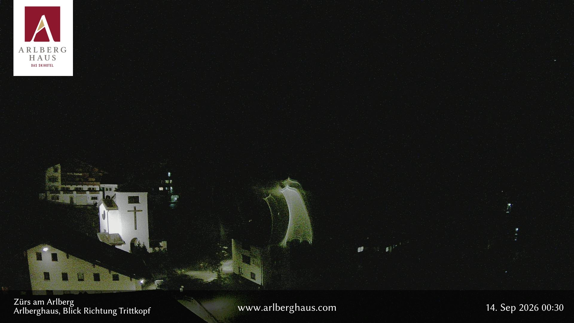 Archiv Foto Webcam Zürs: Hotel Arlberghaus
