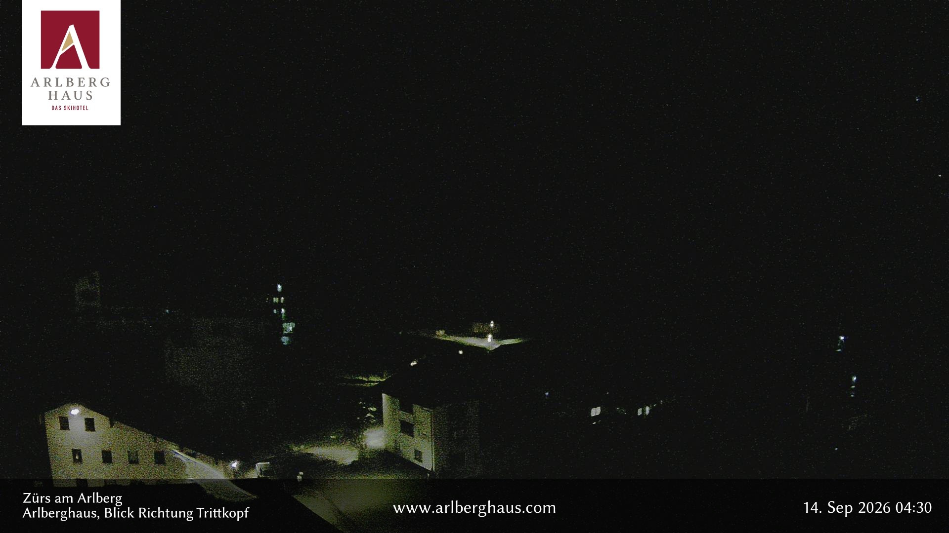 Archiv Foto Webcam Zürs: Hotel Arlberghaus