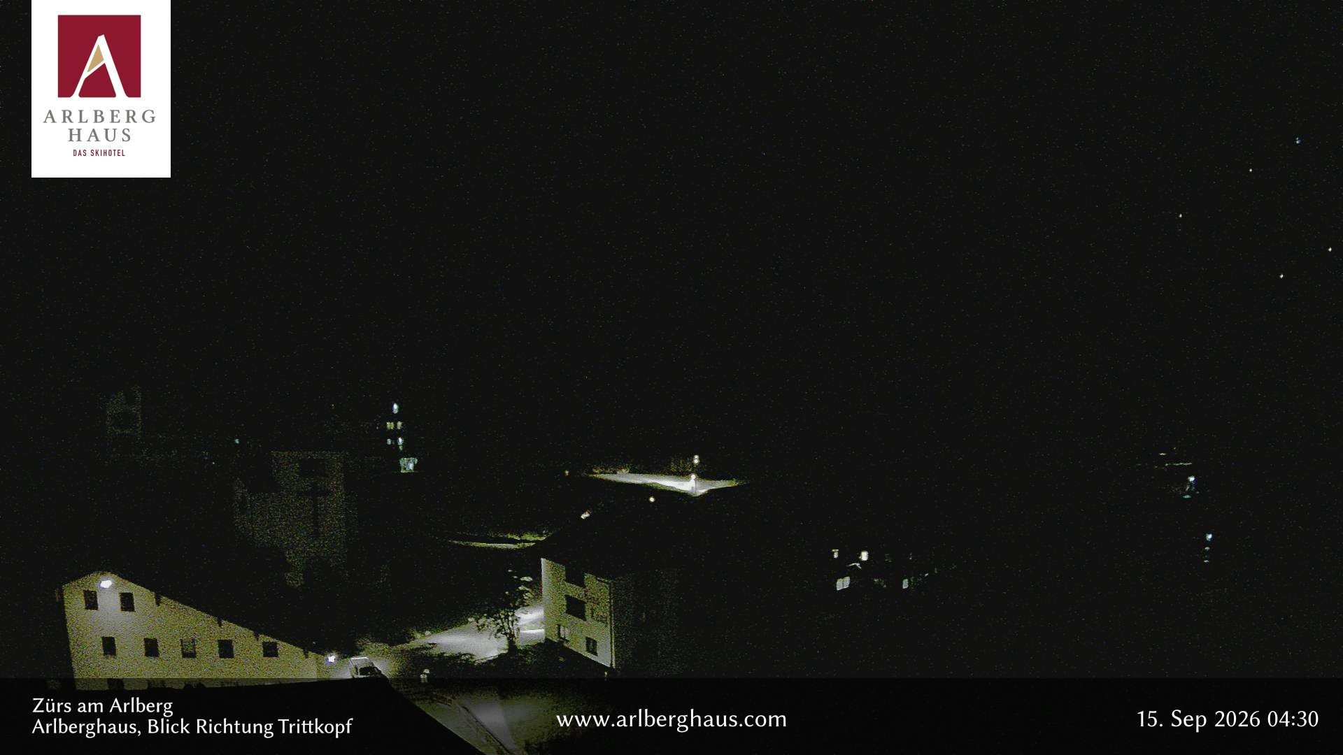 Archived image Webcam Arlberghaus at Zuers