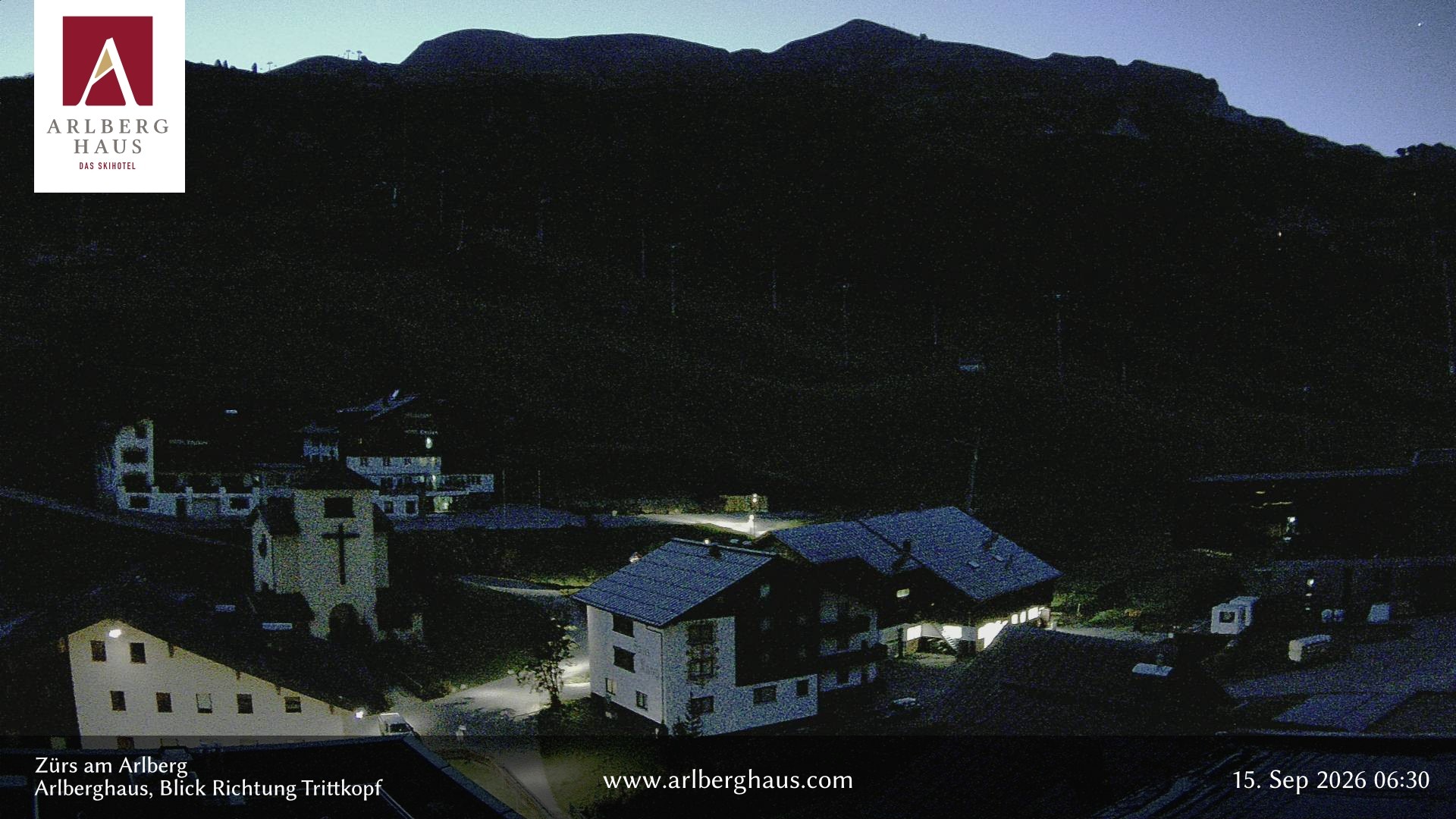 Archived image Webcam Arlberghaus at Zuers