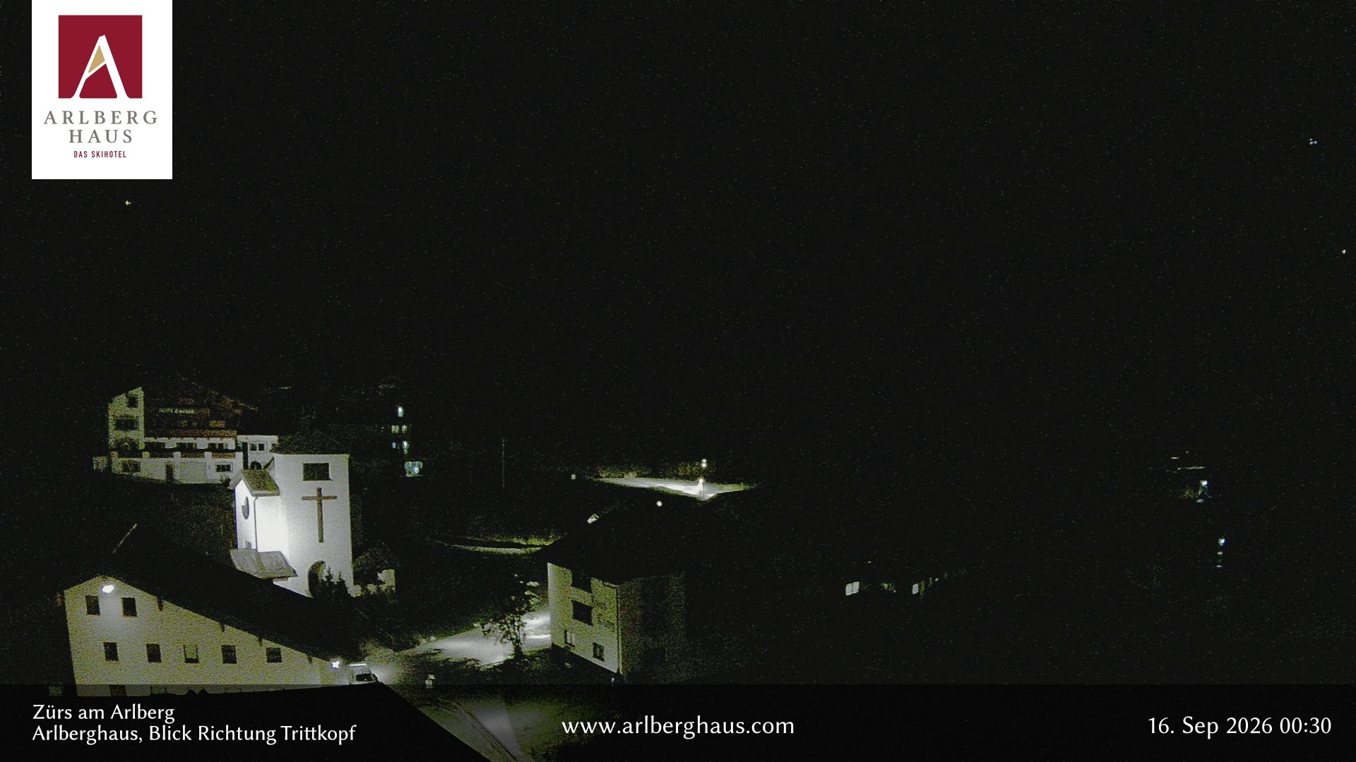 Archived image Webcam Arlberghaus at Zuers