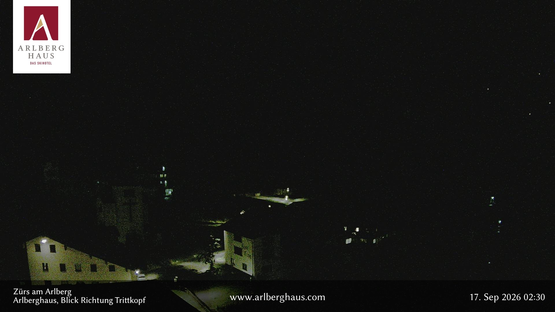 Archived image Webcam Arlberghaus at Zuers
