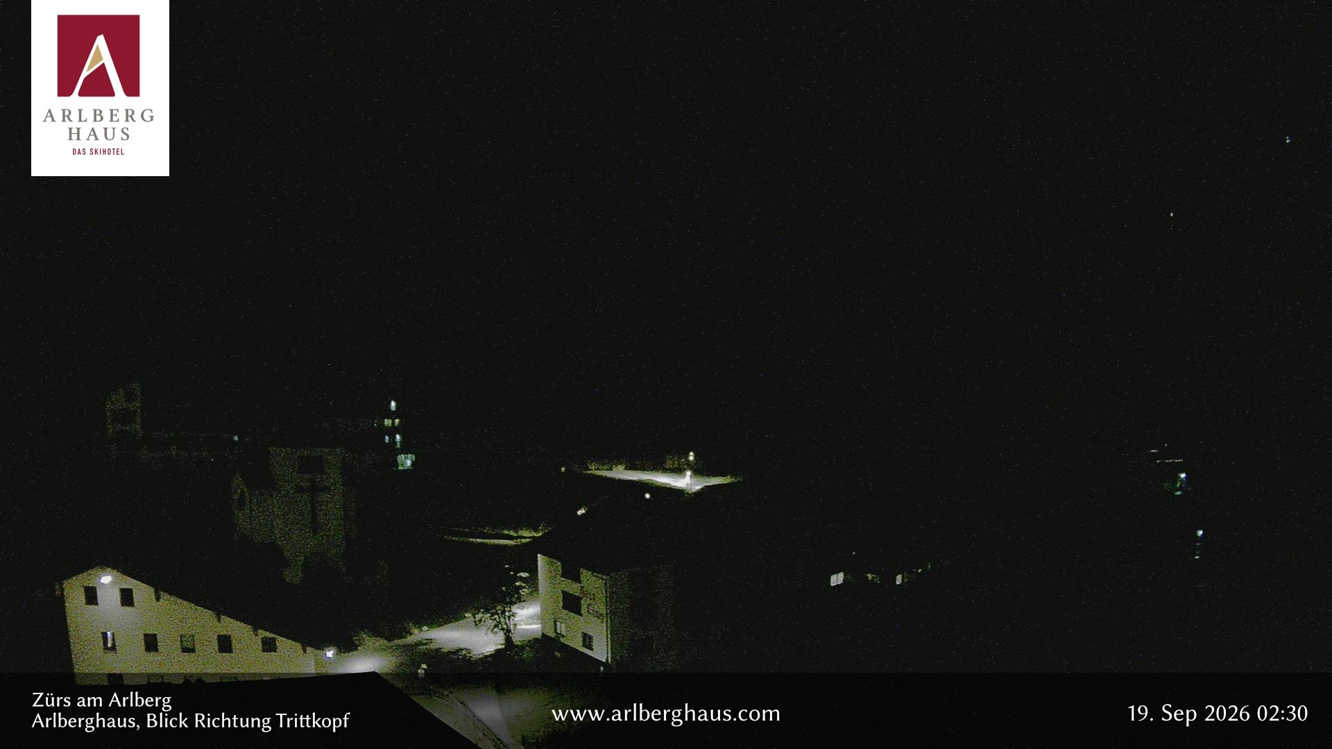 Archiv Foto Webcam Zürs: Hotel Arlberghaus