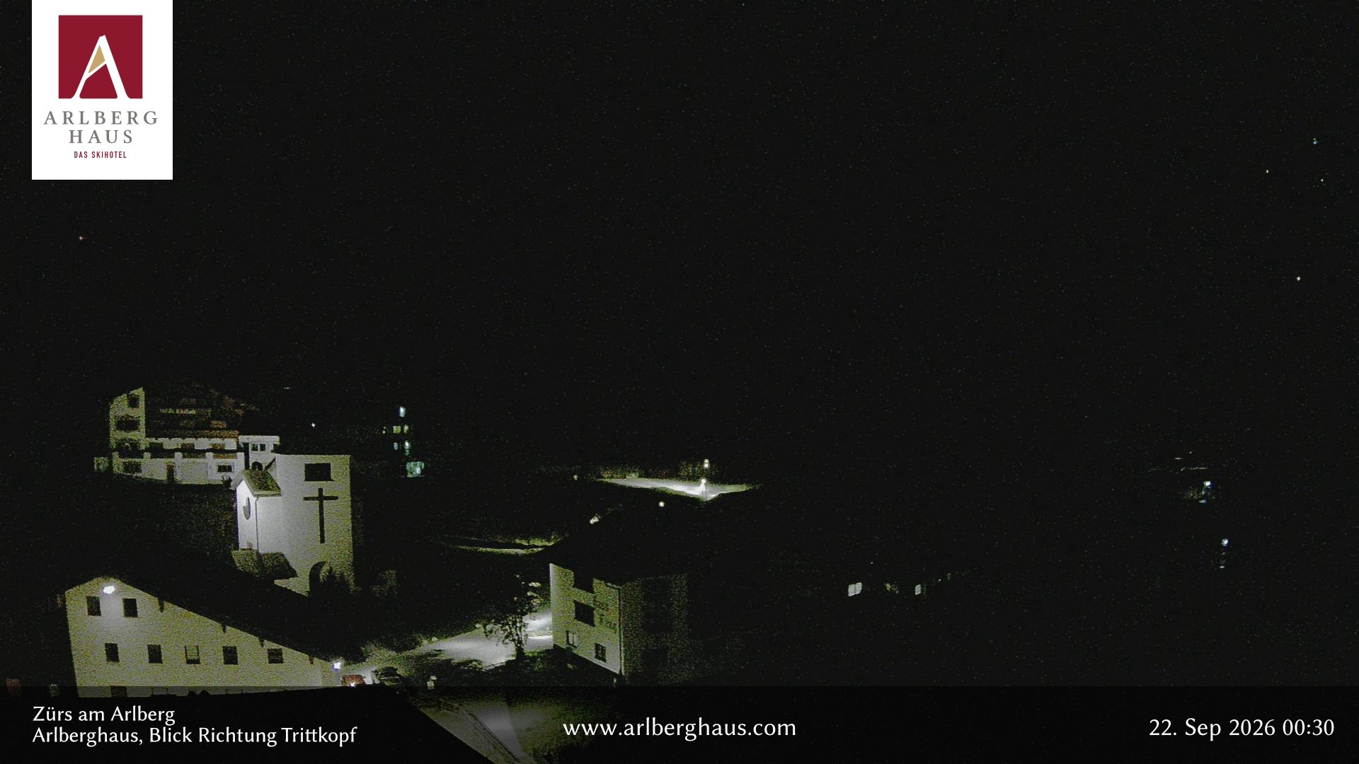 Archiv Foto Webcam Zürs: Hotel Arlberghaus