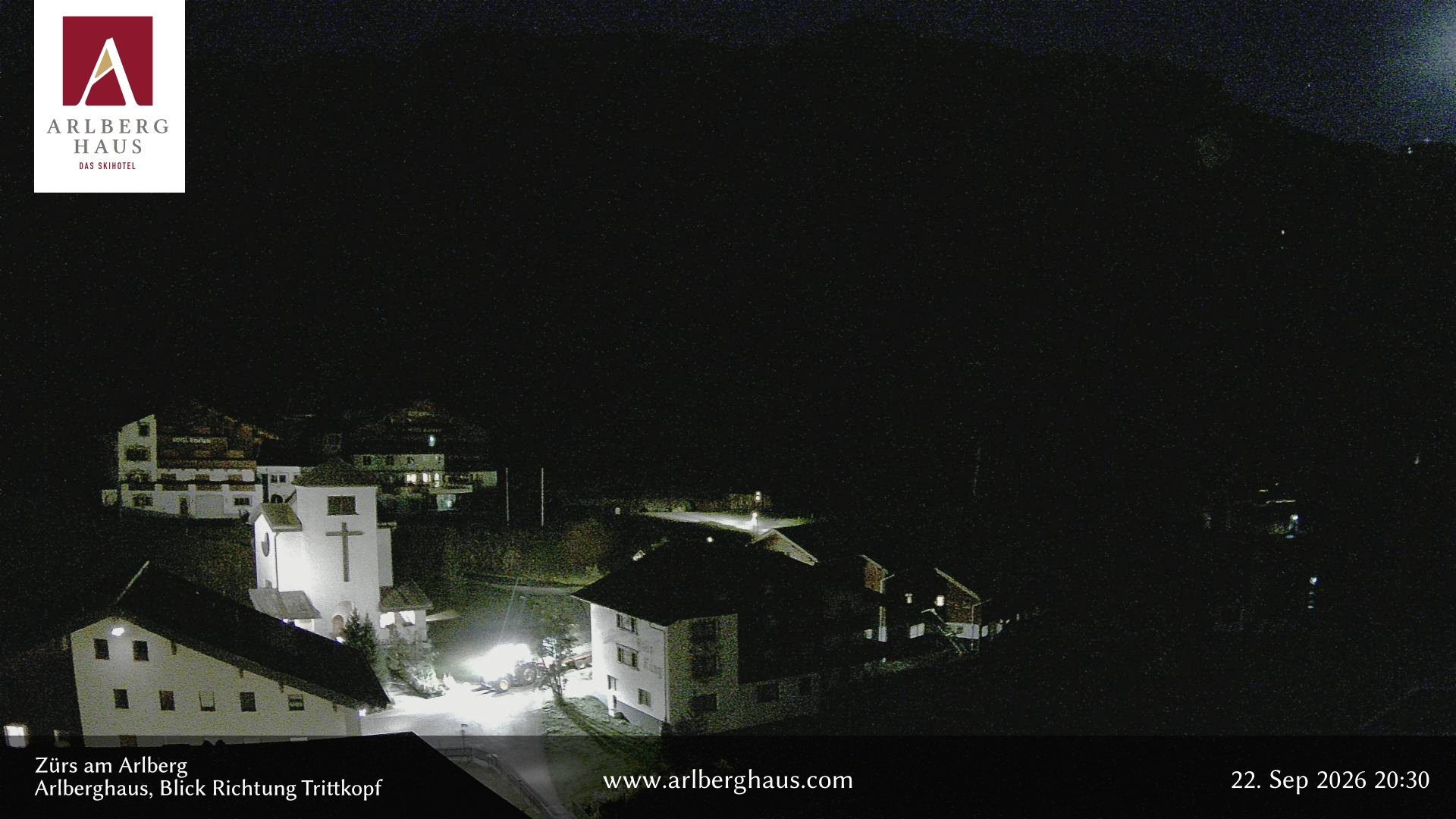 Archiv Foto Webcam Zürs: Hotel Arlberghaus